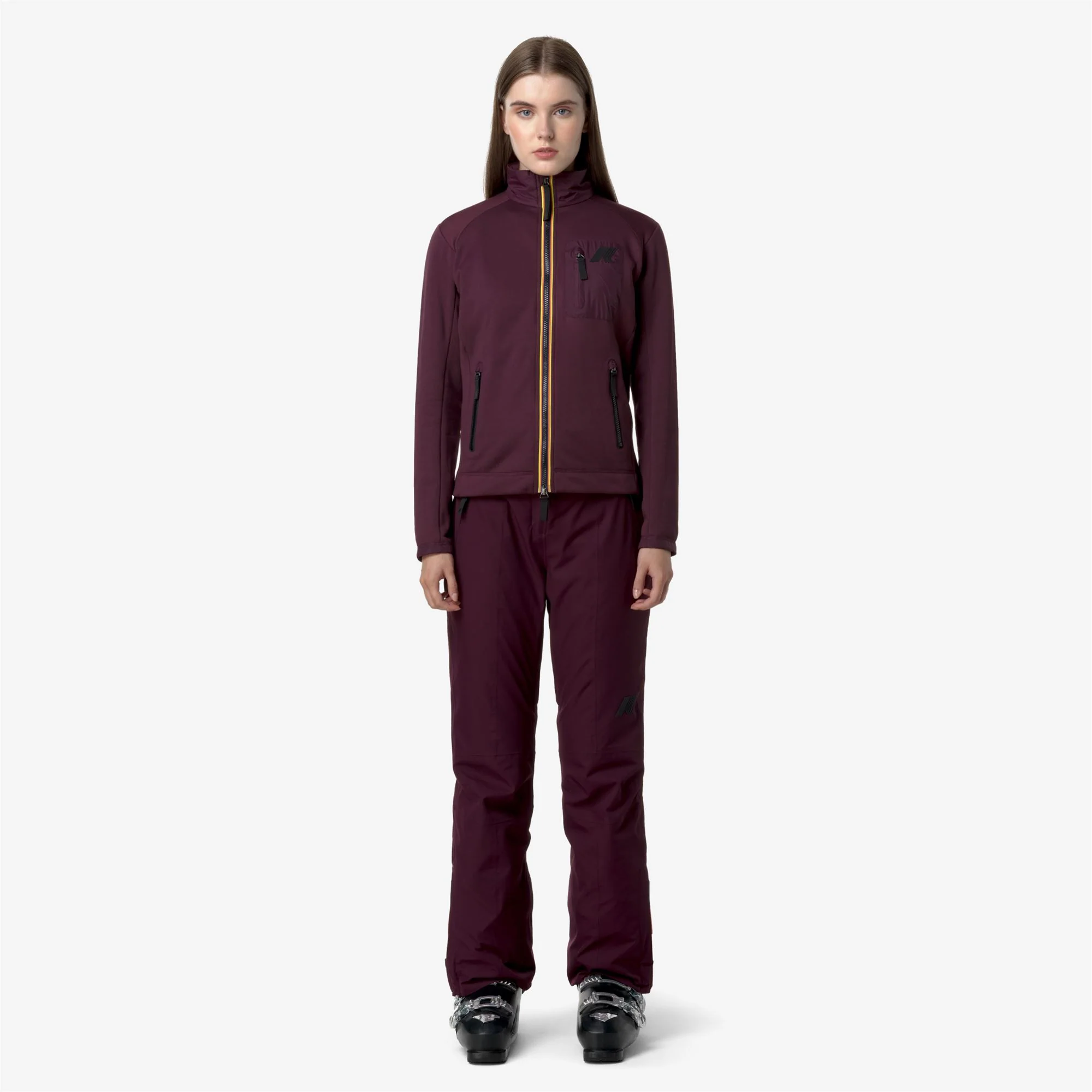 BONNEVAL MICROTWILL 2L - Pants - Sport Trousers - Woman - VIOLET DK PURPLE - Image 3