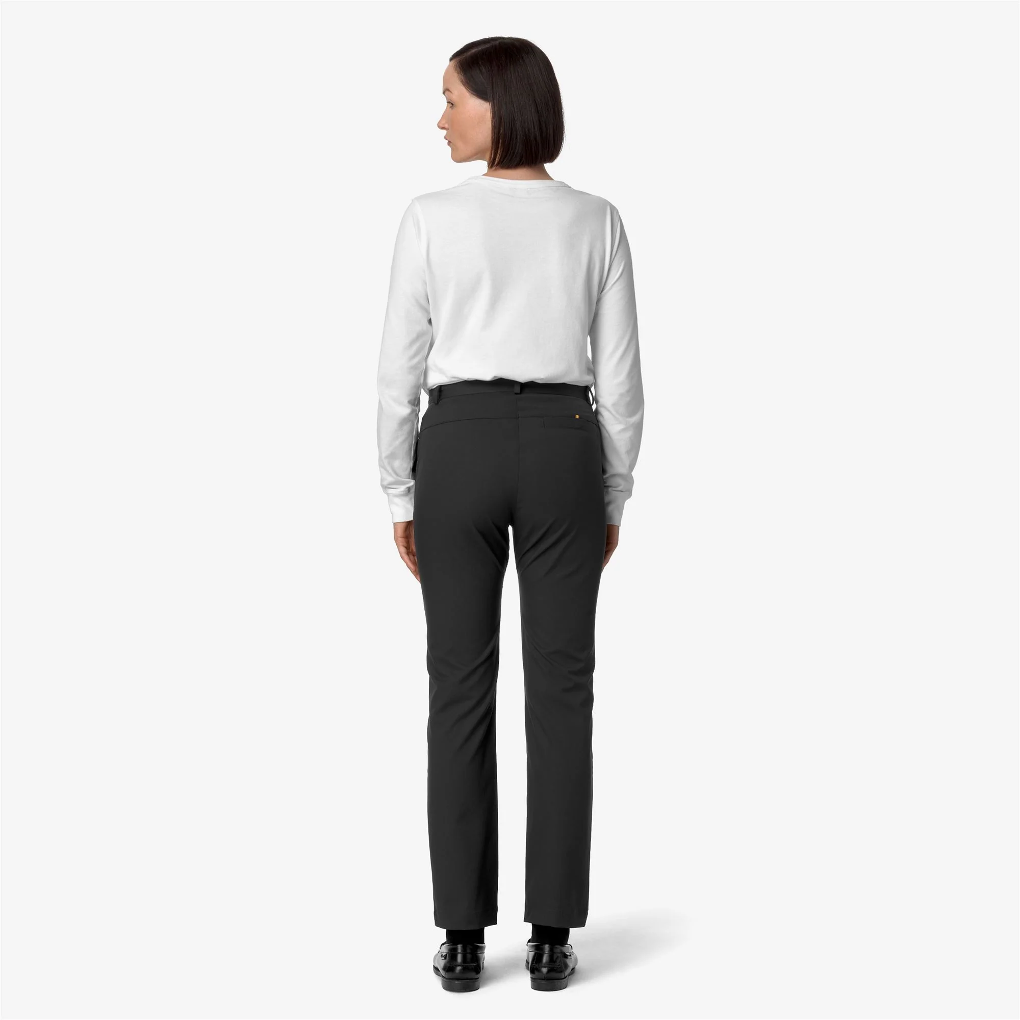 ELAISE TWILL PEACH - Pants - CHINO - Woman - BLACK PURE - Image 5