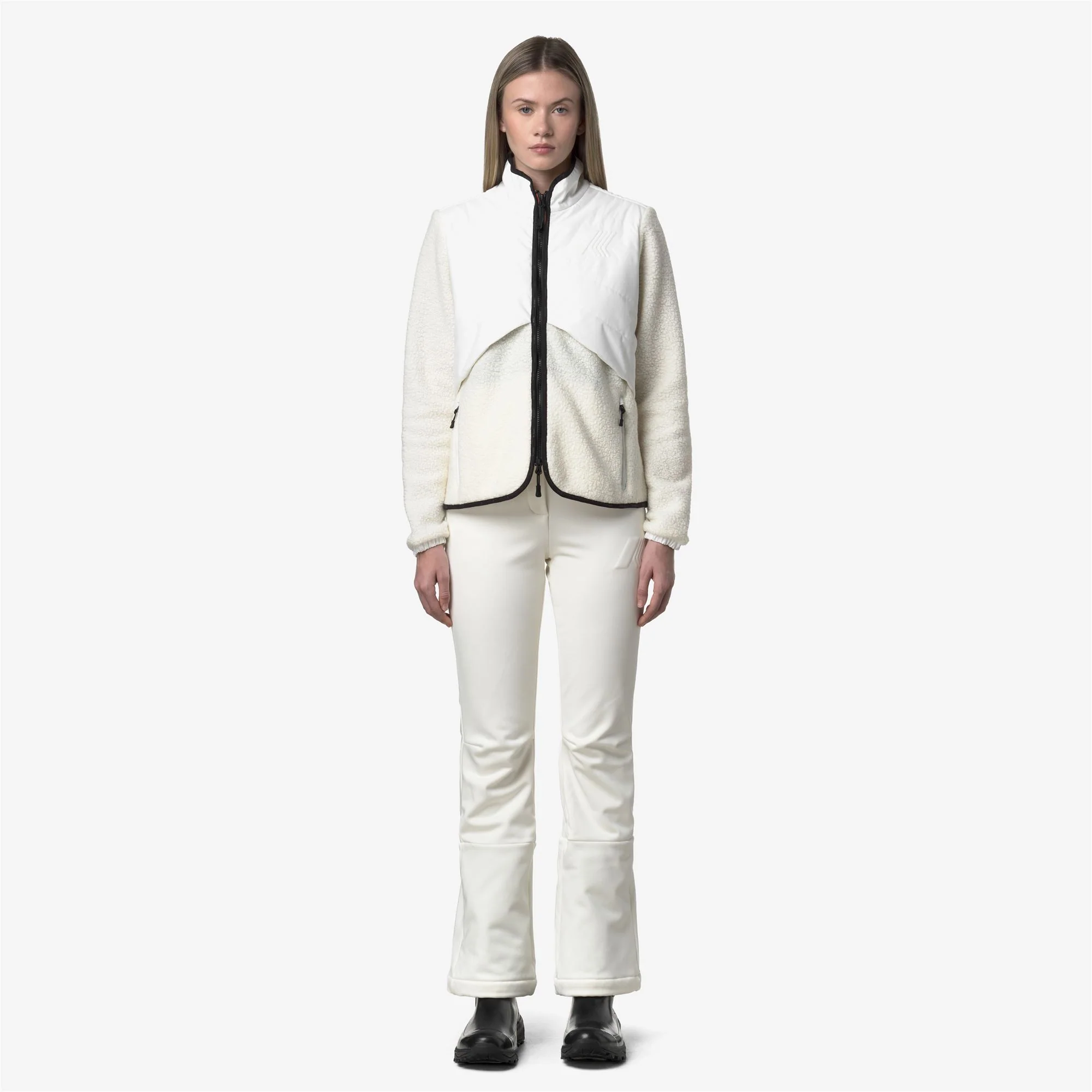 ESCREINS SOFTSHELL - Pants - Sport Trousers - Woman - WHITE GARDENIA - Image 3