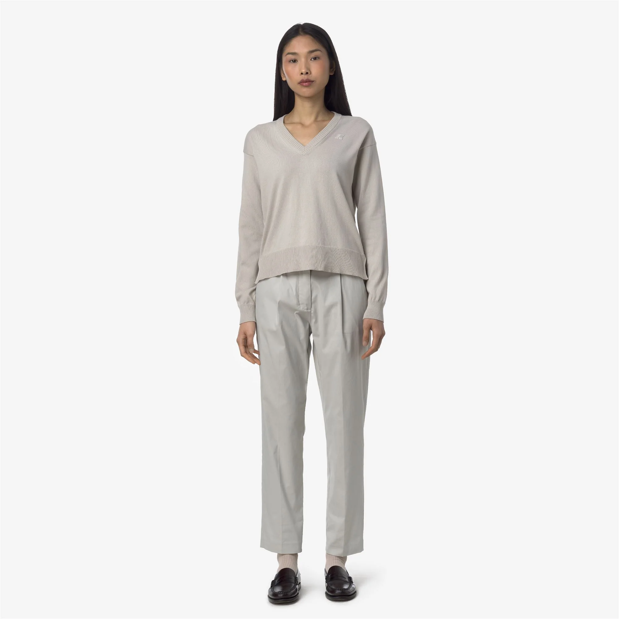 EYRE TWILL TECH - Pants - CHINO - Woman - BEIGE LT - Image 3