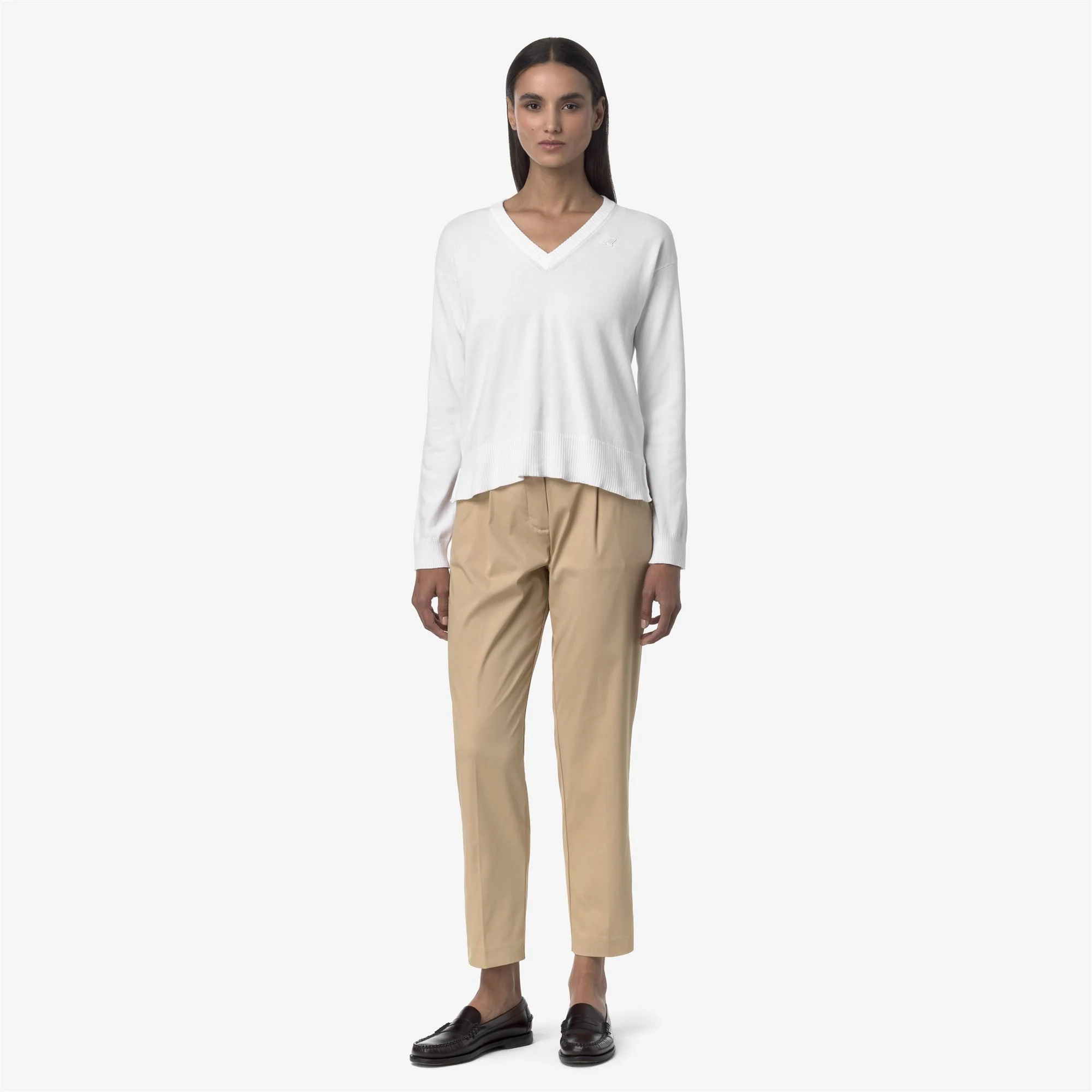 EYRE TWILL TECH - Pants - CHINO - Woman - BEIGE ROPE - Image 3