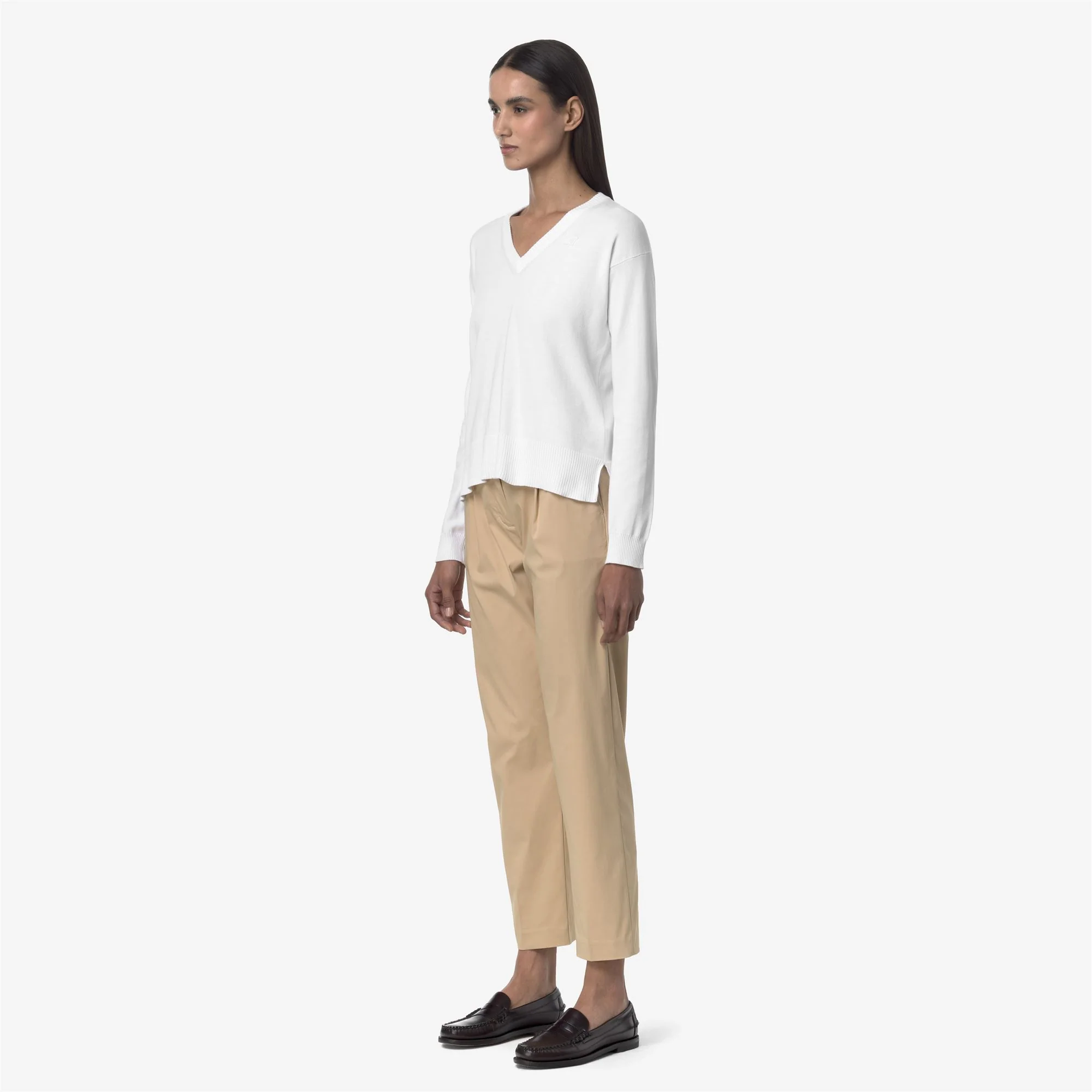 EYRE TWILL TECH - Pants - CHINO - Woman - BEIGE ROPE - Image 4
