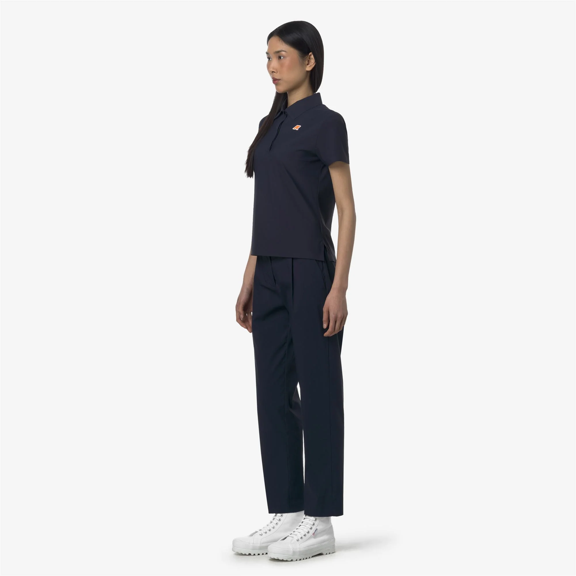 EYRE TWILL TECH GOLF - Pants - CHINO - Woman - BLUE DEPTH - Image 4