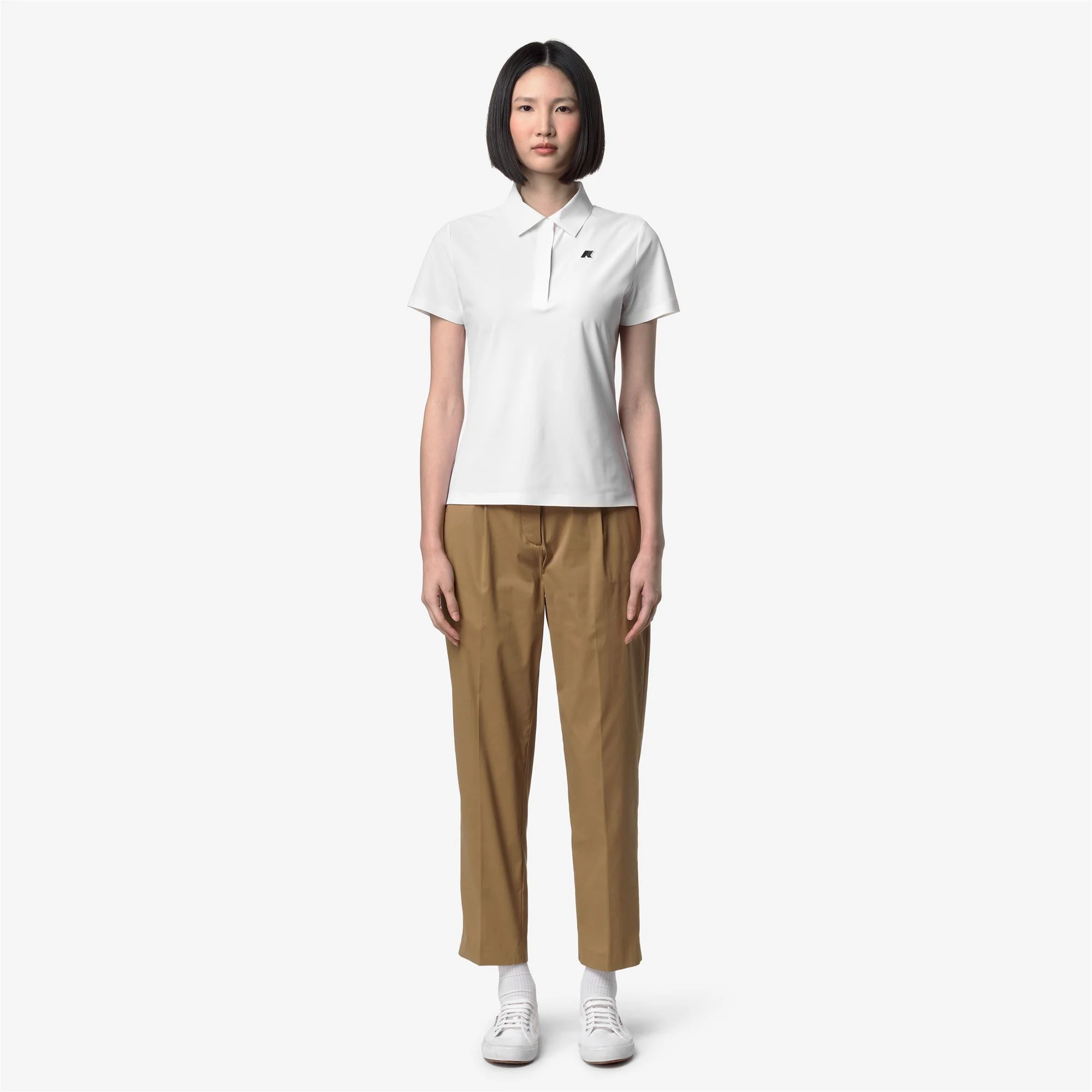 EYRE TWILL TECH GOLF - Pants - CHINO - Woman - BROWN BISTRE - Image 3