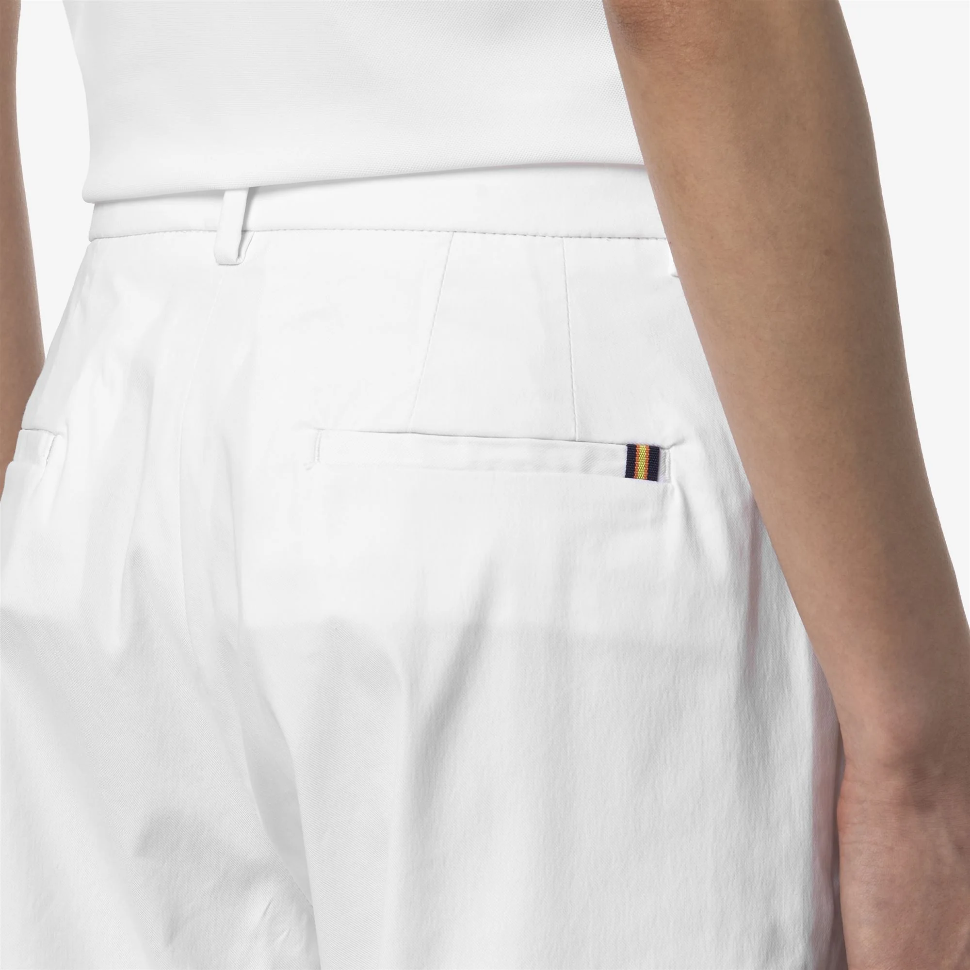 EYRE TWILL TECH GOLF - Pants - CHINO - Woman - WHITE - Image 2