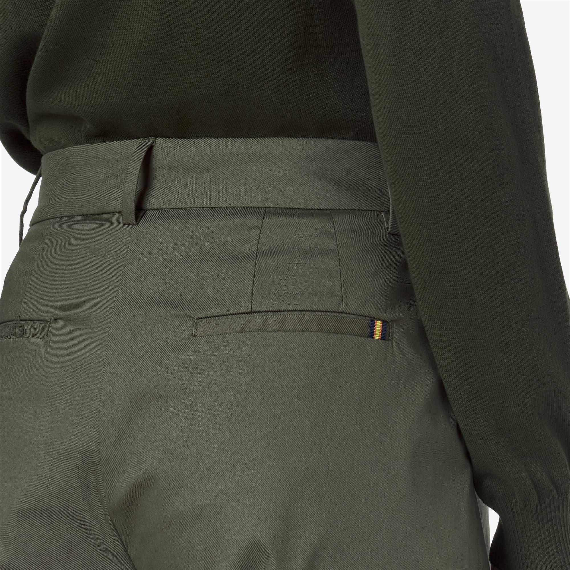 EYRE TWILL TECH - Pants - CHINO - Woman - GREEN LICHEN - Image 2