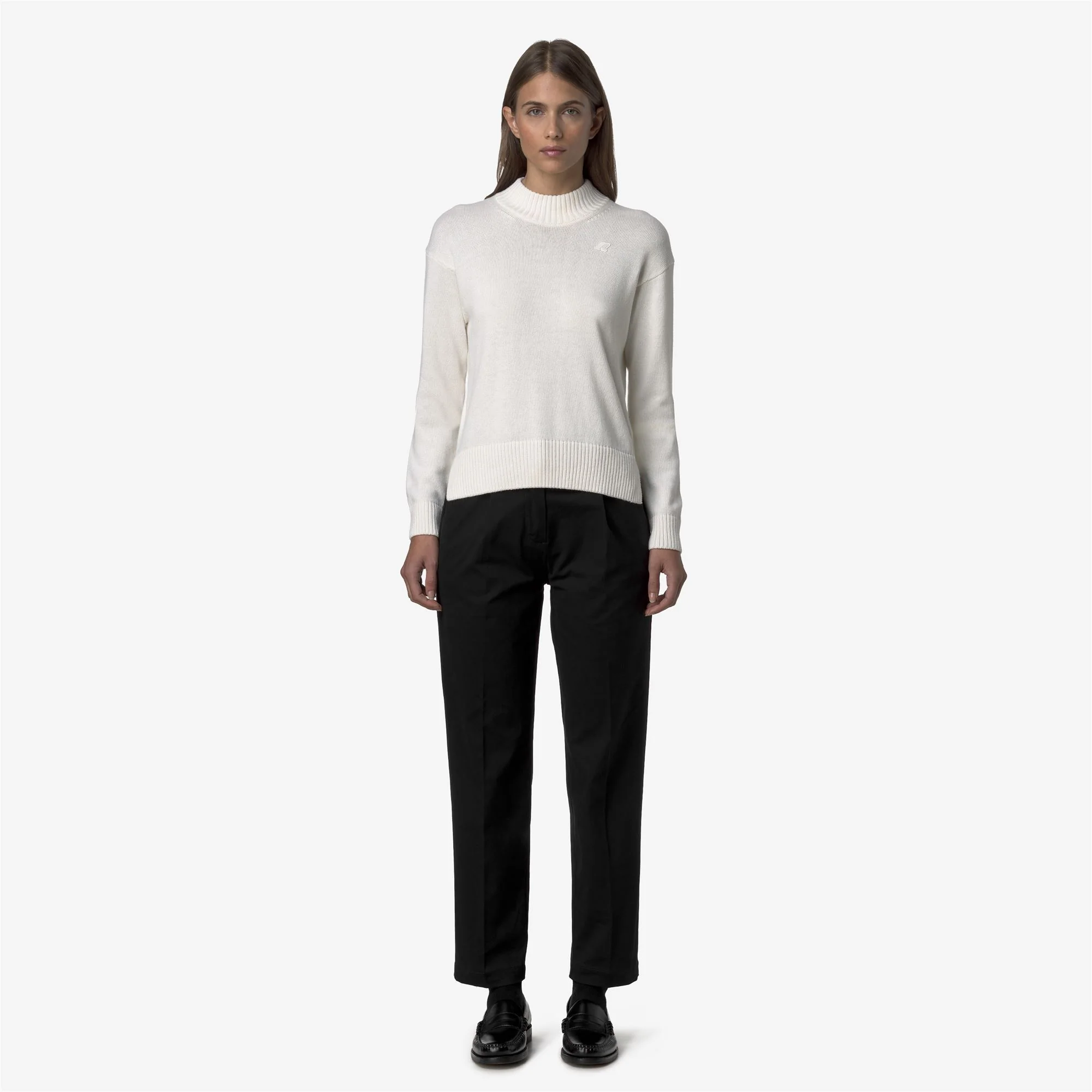 EYRE TWILL TECH PEACH - Pants - CHINO - Woman - BLACK PURE - Image 3
