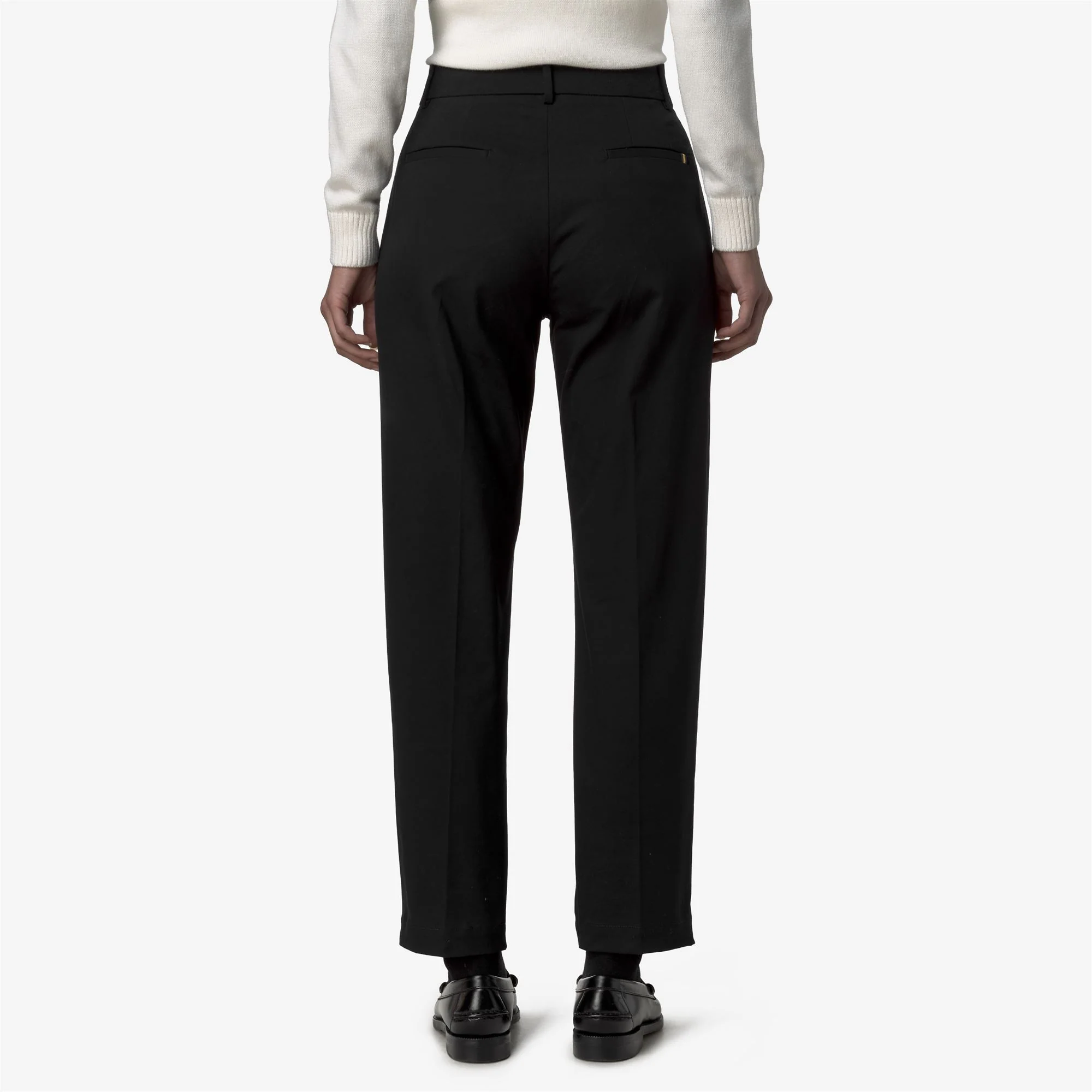 EYRE TWILL TECH PEACH - Pants - CHINO - Woman - BLACK PURE - Image 5