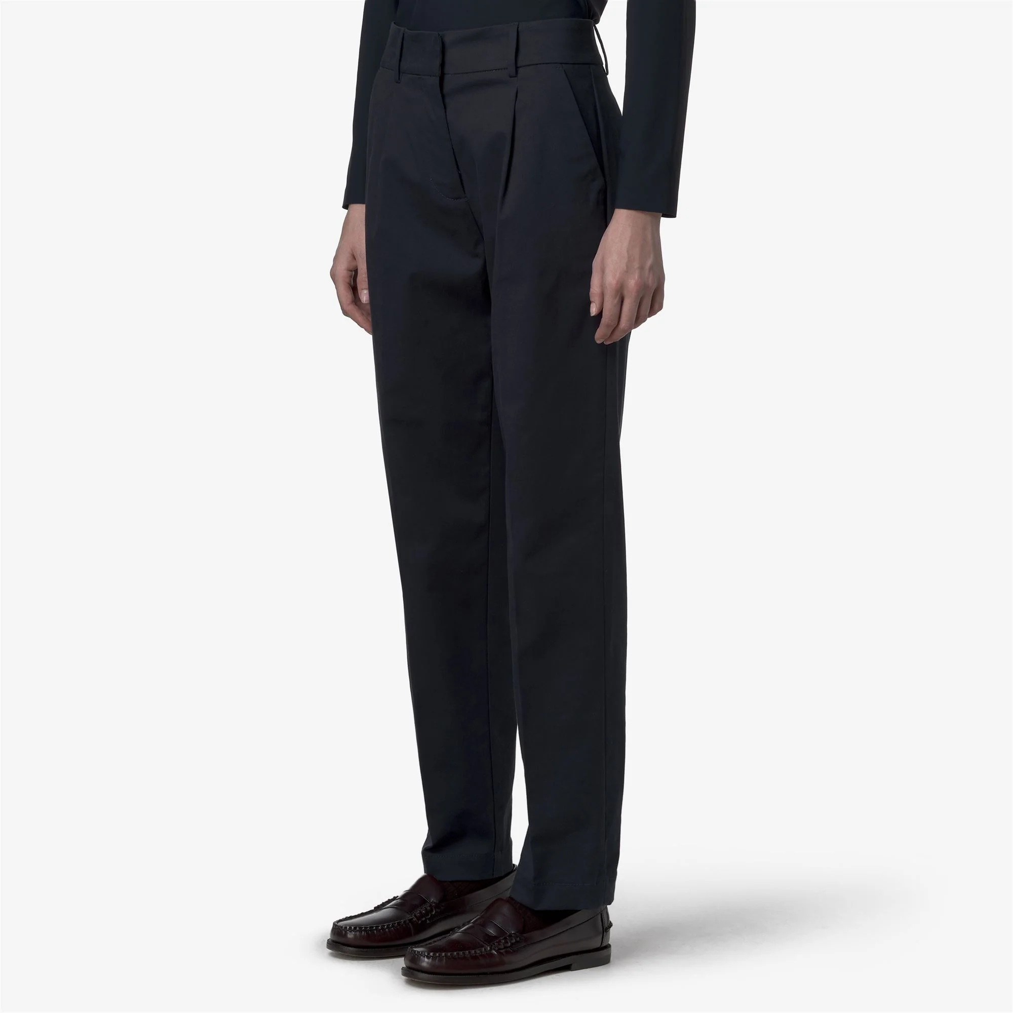 EYRE TWILL TECH PEACH GOLF - Pants - CHINO - Woman - BLUE DEPTH - Image 4