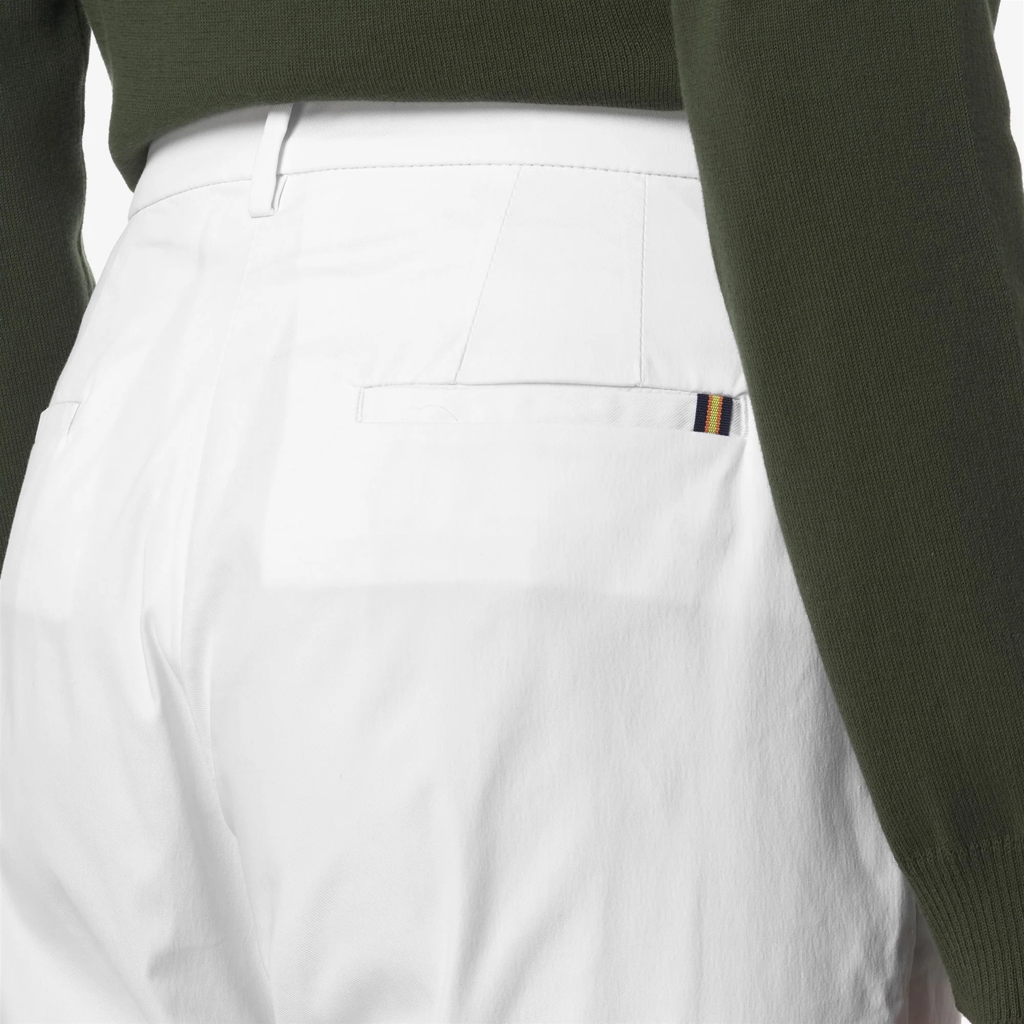 EYRE TWILL TECH - Pants - CHINO - Woman - WHITE - Image 2