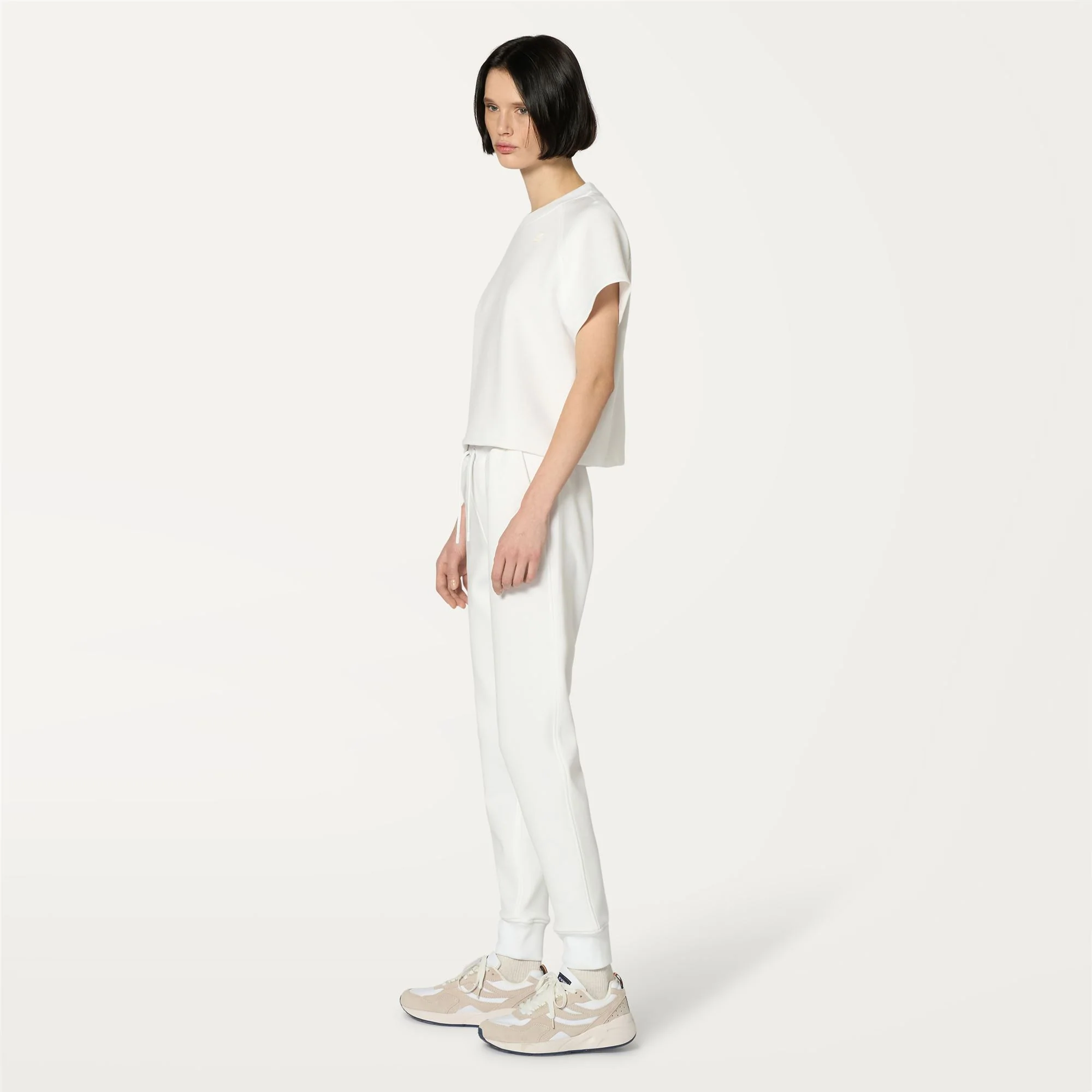 GINEVRA LIGHT SPACER - Pants - Sport Trousers - Woman - WHITE - Image 4