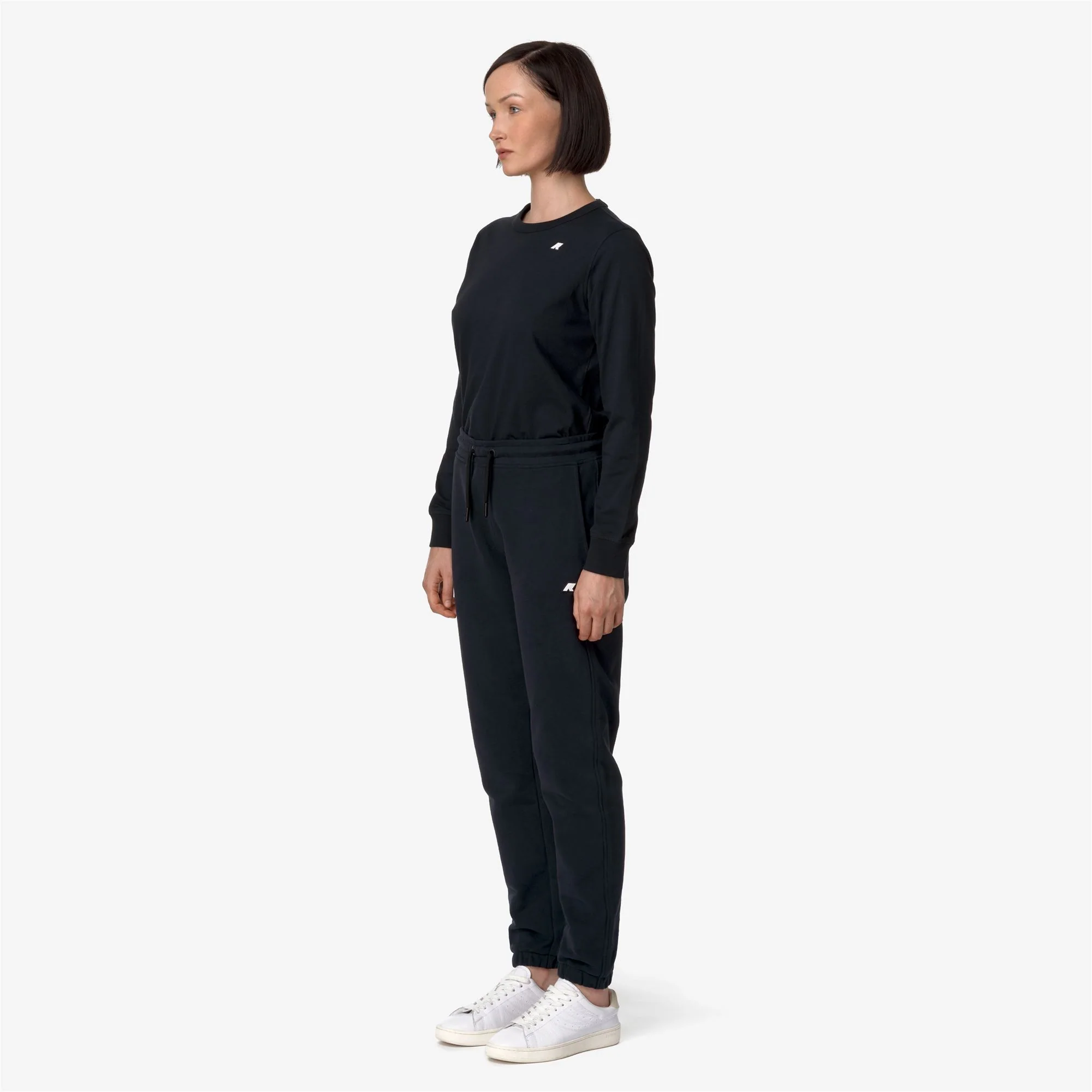 GINEVRETTE FLEECE PEACH - Pants - Sport Trousers - Woman - BLACK PURE - Image 4