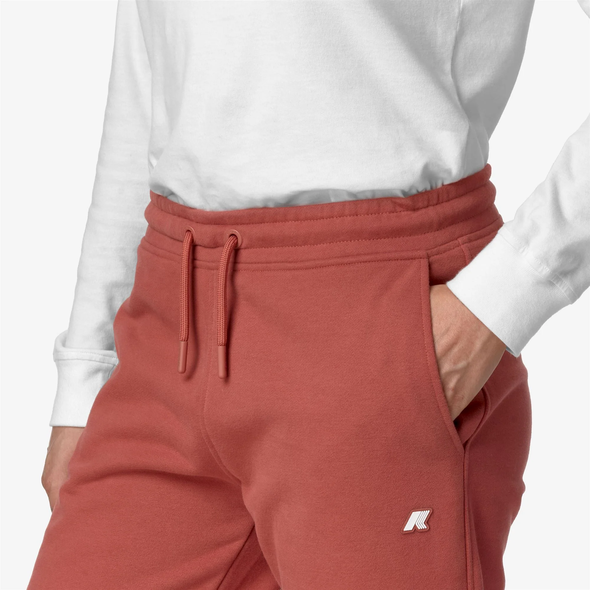 GINEVRETTE FLEECE PEACH - Pants - Sport Trousers - Woman - PINK CEDAR - Image 2