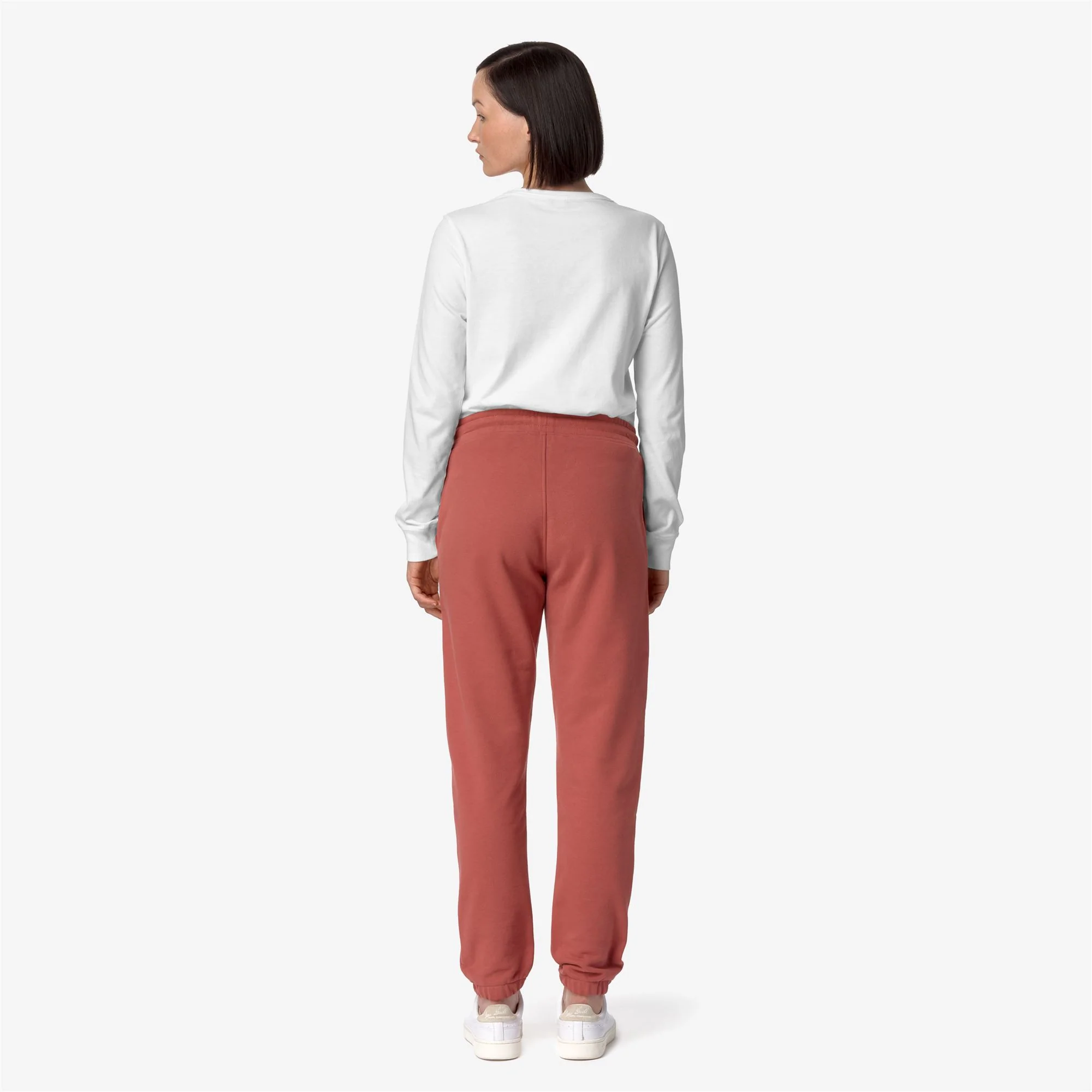 GINEVRETTE FLEECE PEACH - Pants - Sport Trousers - Woman - PINK CEDAR - Image 5