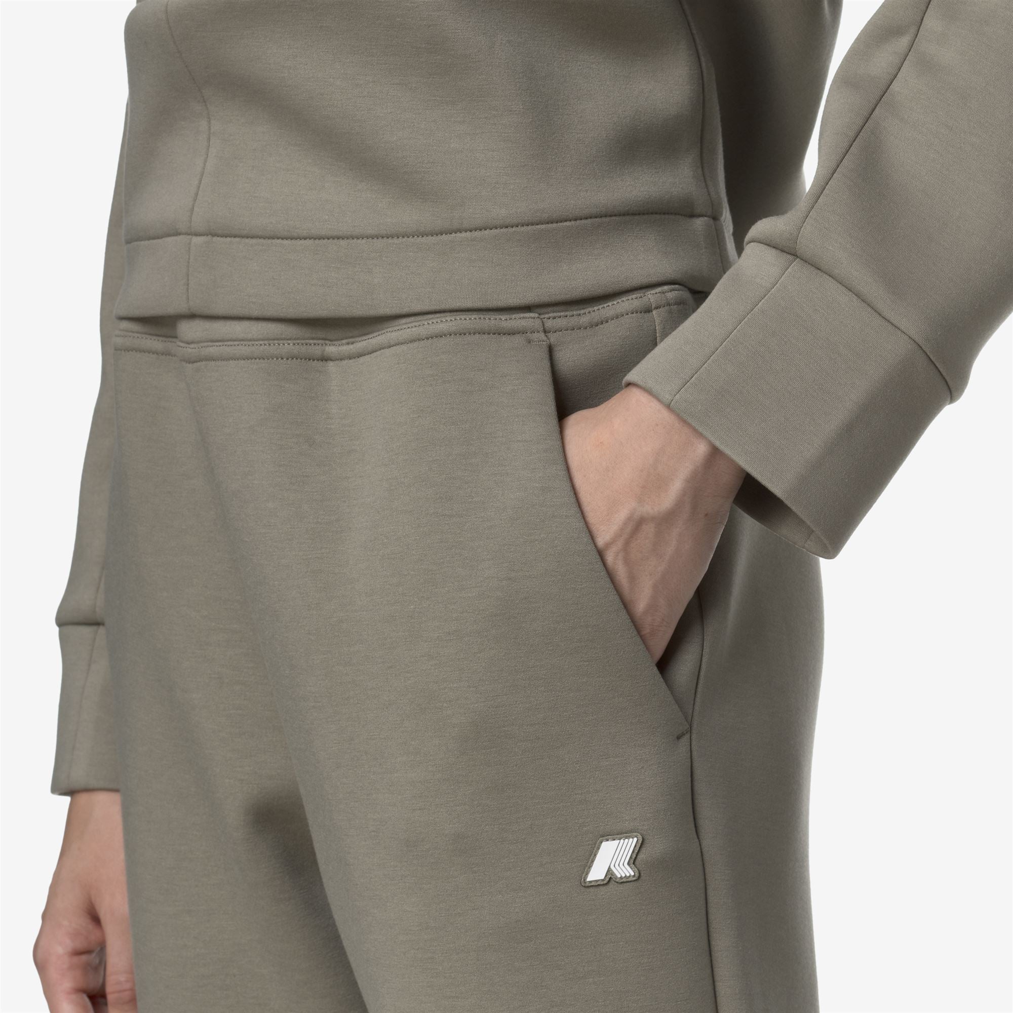 GINEVRETTE LIGHT SPACER - Pants - Sport Trousers - Woman - GREEN OAK - Image 2