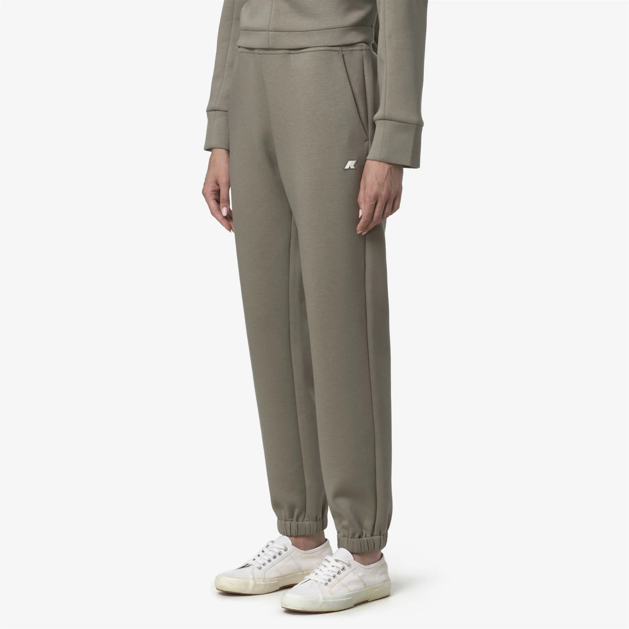 GINEVRETTE LIGHT SPACER - Pants - Sport Trousers - Woman - GREEN OAK - Image 4