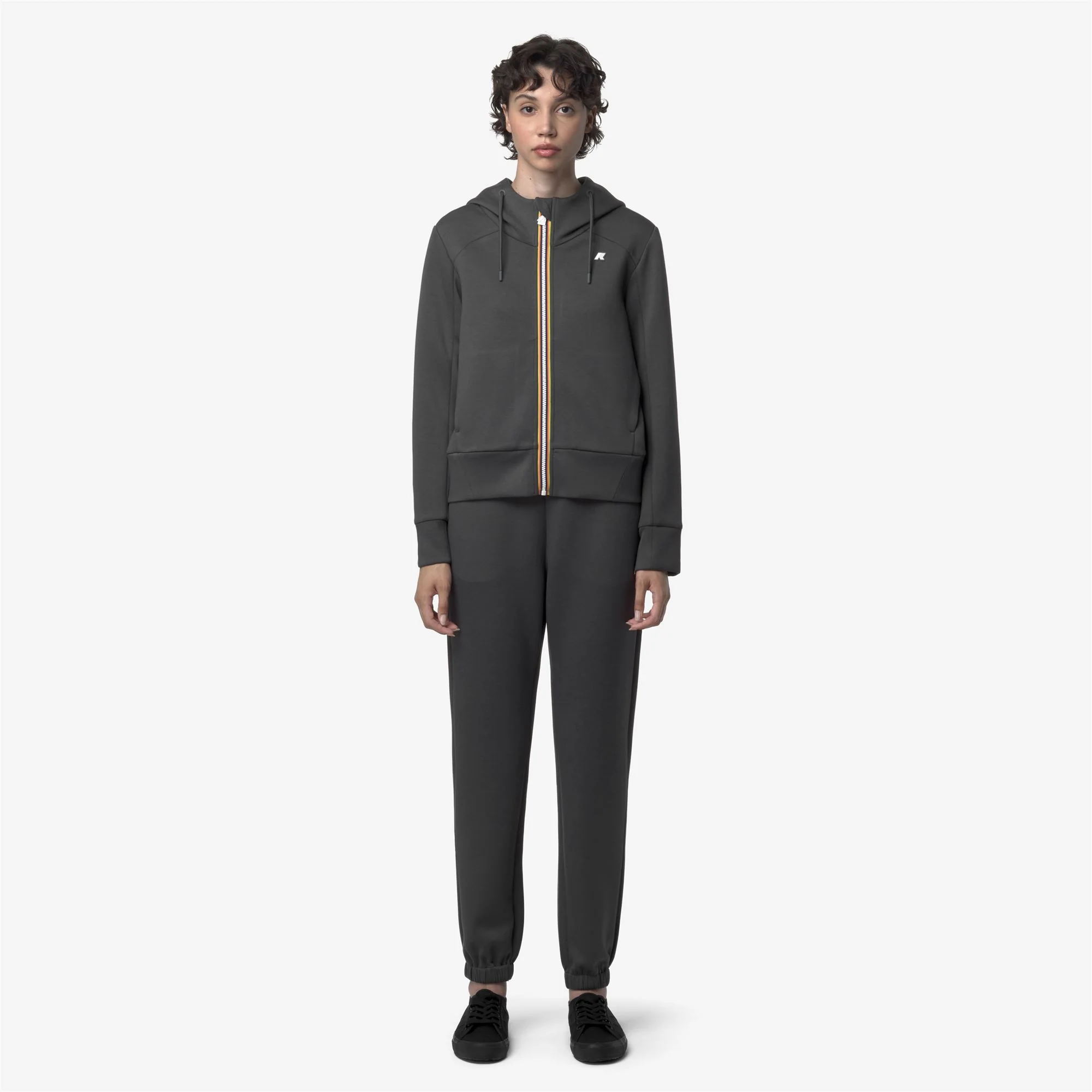 GINEVRETTE LIGHT SPACER - Pants - Sport Trousers - Woman - GREY SHADOW DK - Image 3