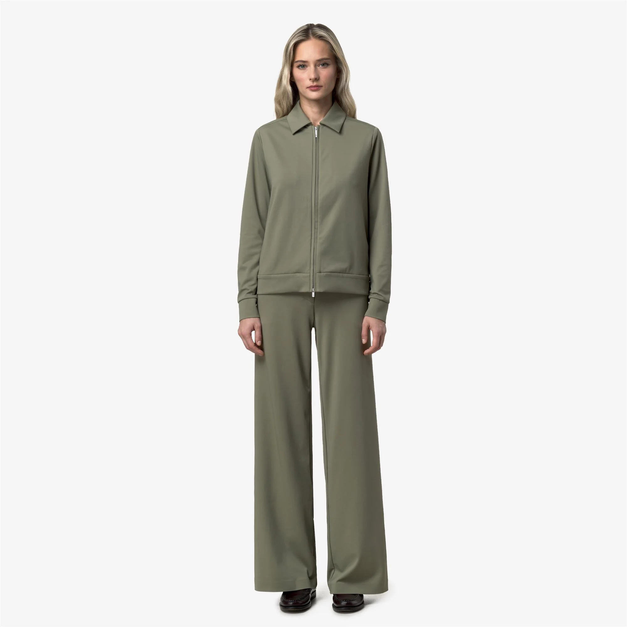 JALLE SL SPACER - Pants - Sport Trousers - Woman - GREEN LICHEN - Image 3