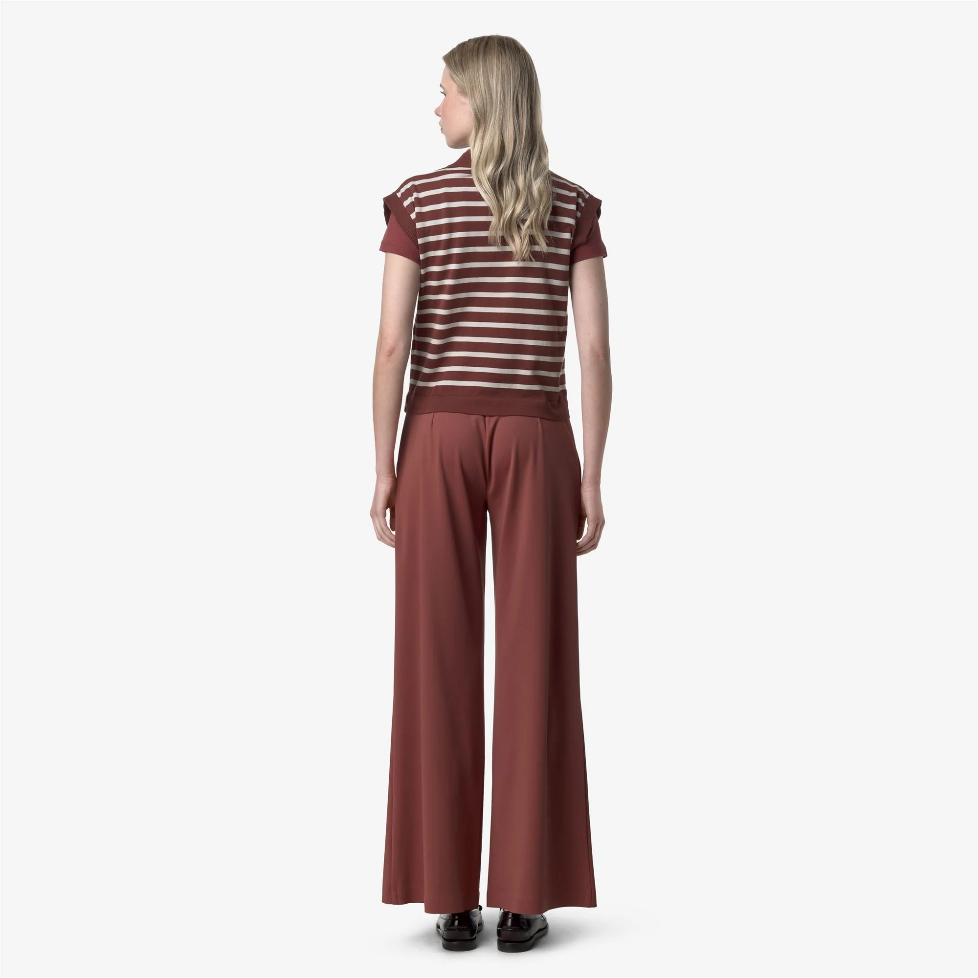 JALLE SL SPACER - Pants - Sport Trousers - Woman - RED BROWNISH - Image 5