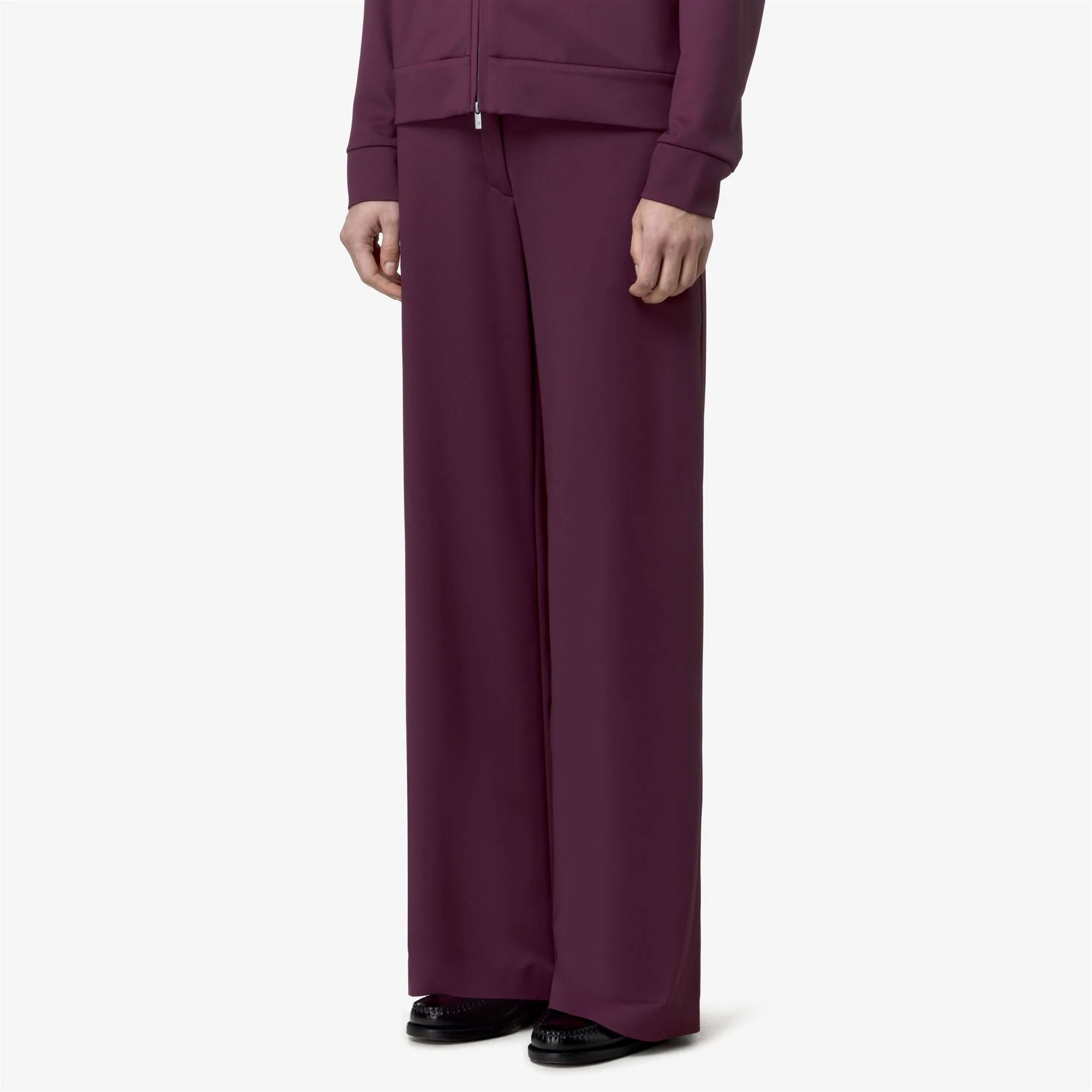 JALLE SL SPACER - Pants - Sport Trousers - Woman - VIOLET MAUVE WINE - Image 4