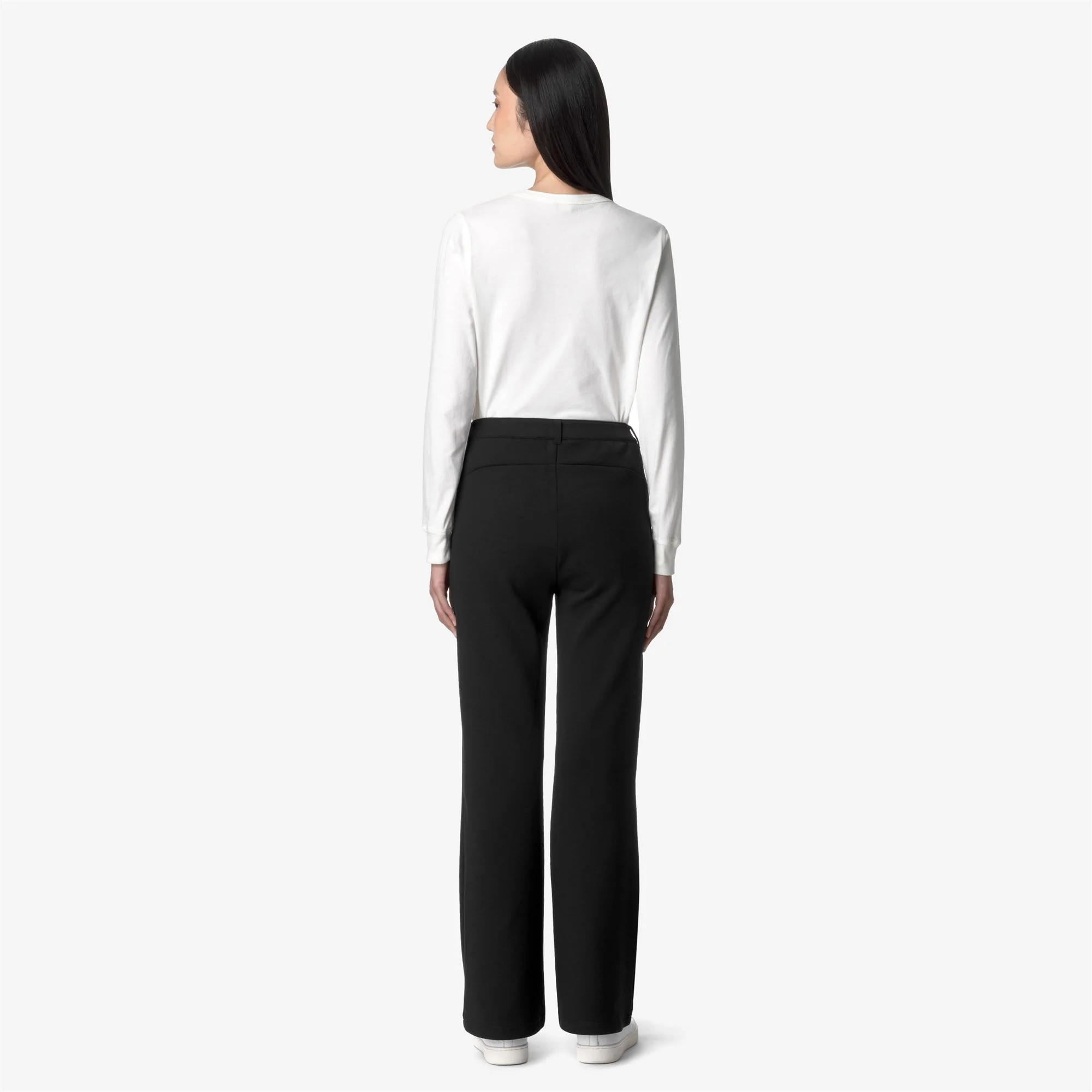 JANINNE LIGHT SPACER - Pants - Sport Trousers - Woman - BLACK PURE - Image 5