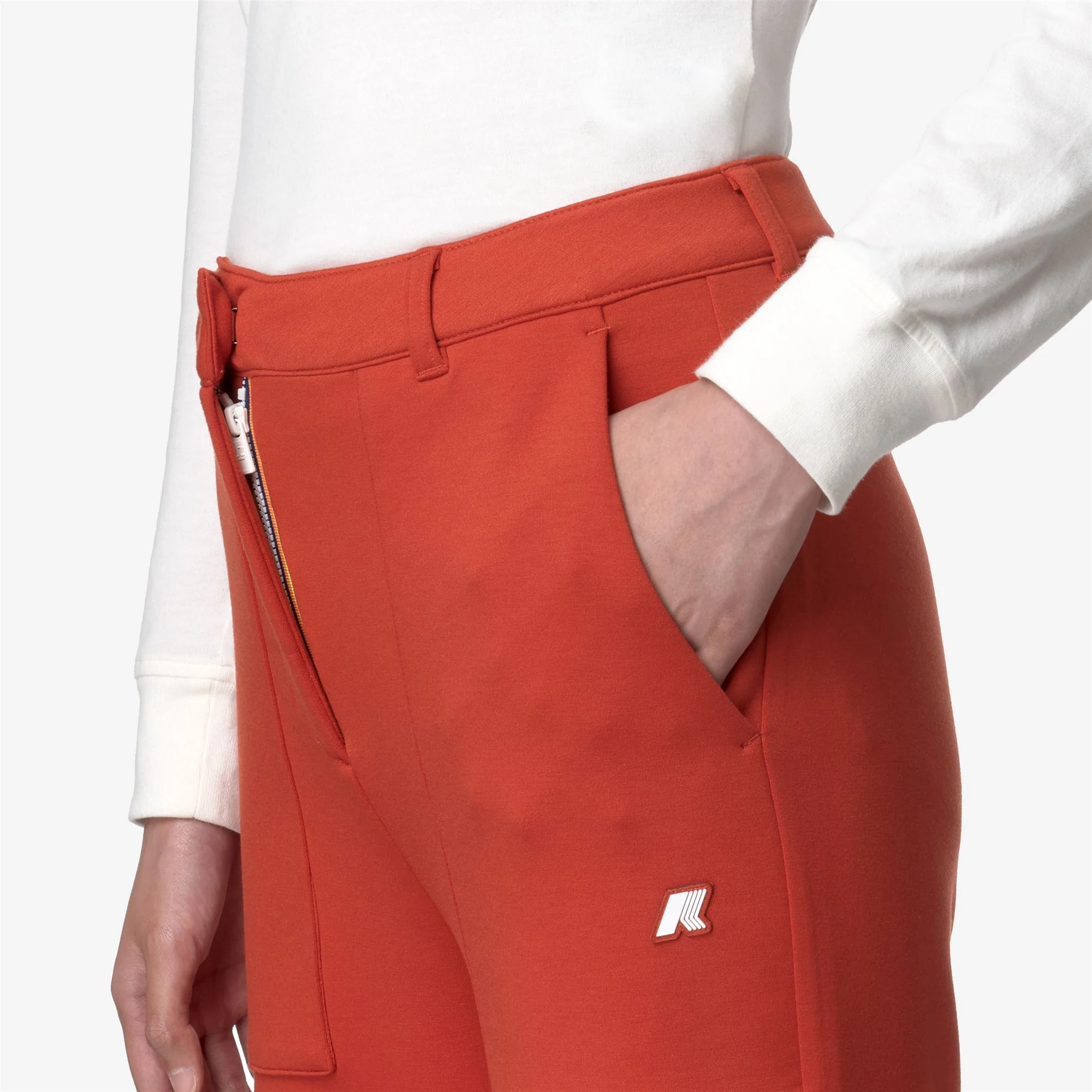 JANINNE LIGHT SPACER - Pants - Sport Trousers - Woman - RED POMPEIAN - Image 2