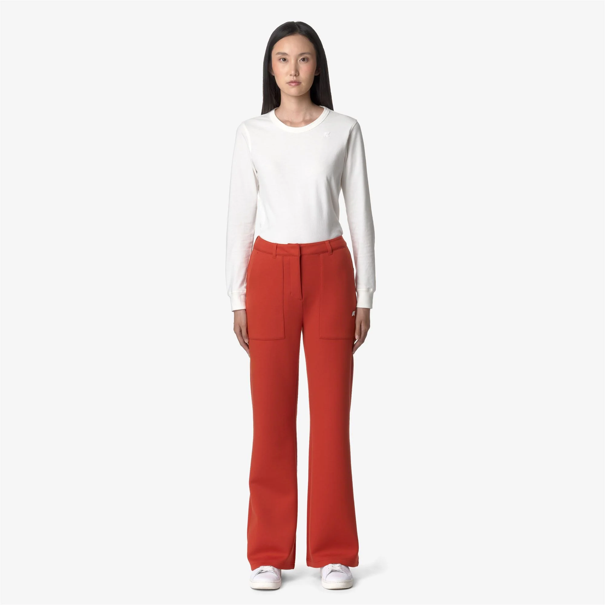 JANINNE LIGHT SPACER - Pants - Sport Trousers - Woman - RED POMPEIAN - Image 3