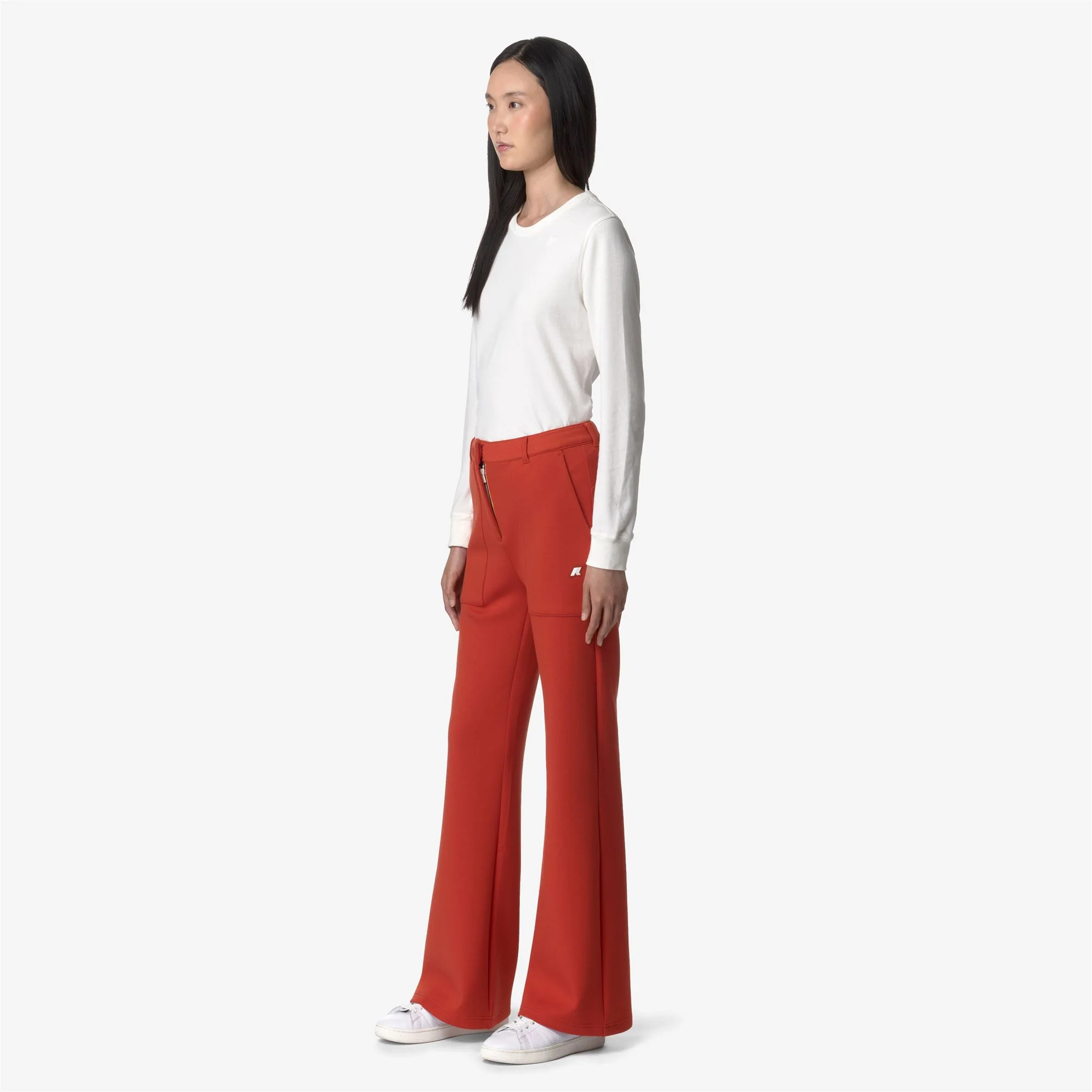 JANINNE LIGHT SPACER - Pants - Sport Trousers - Woman - RED POMPEIAN - Image 4