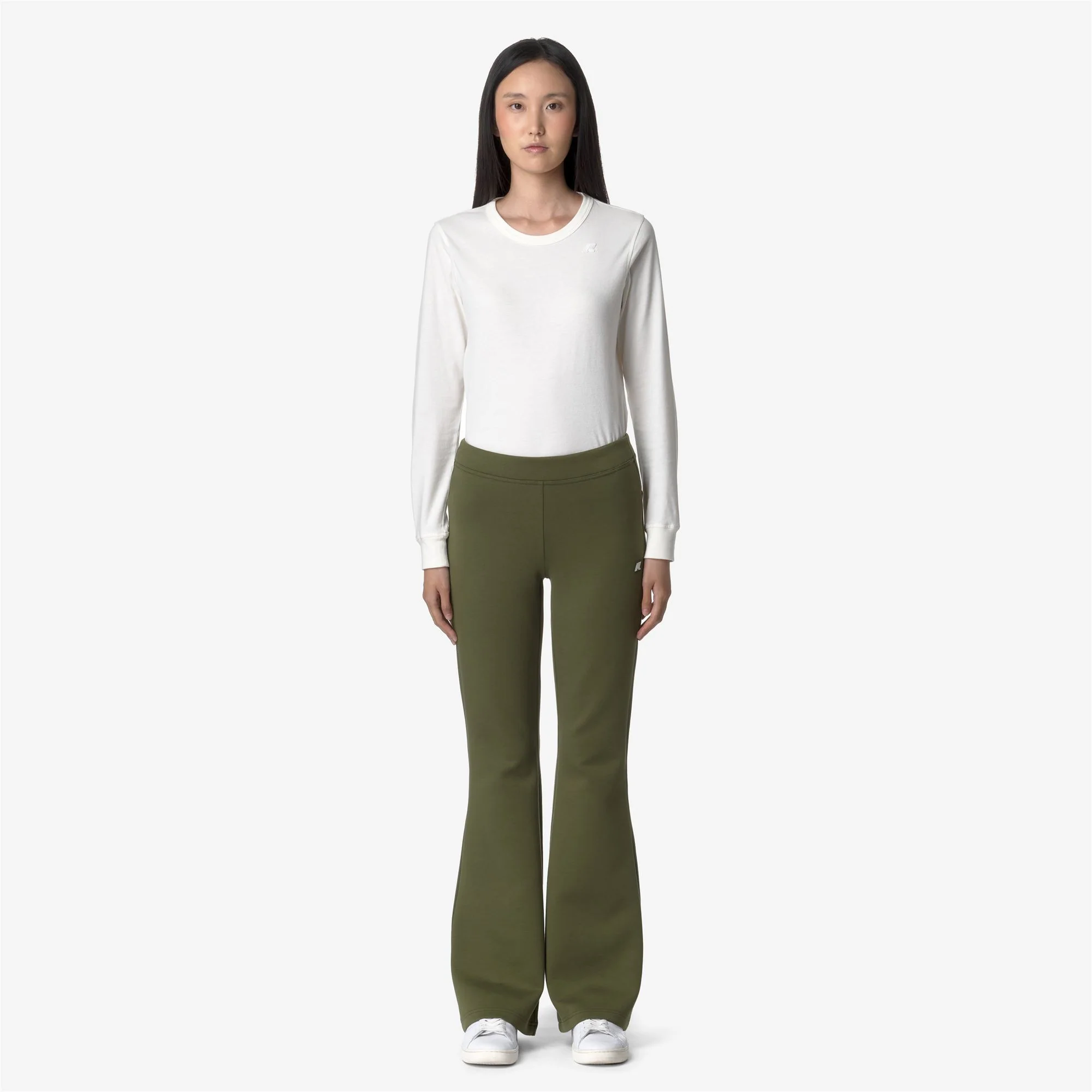 JENNY LIGHT SPACER - Pants - Sport Trousers - Woman - GREEN CYPRESS - Image 3