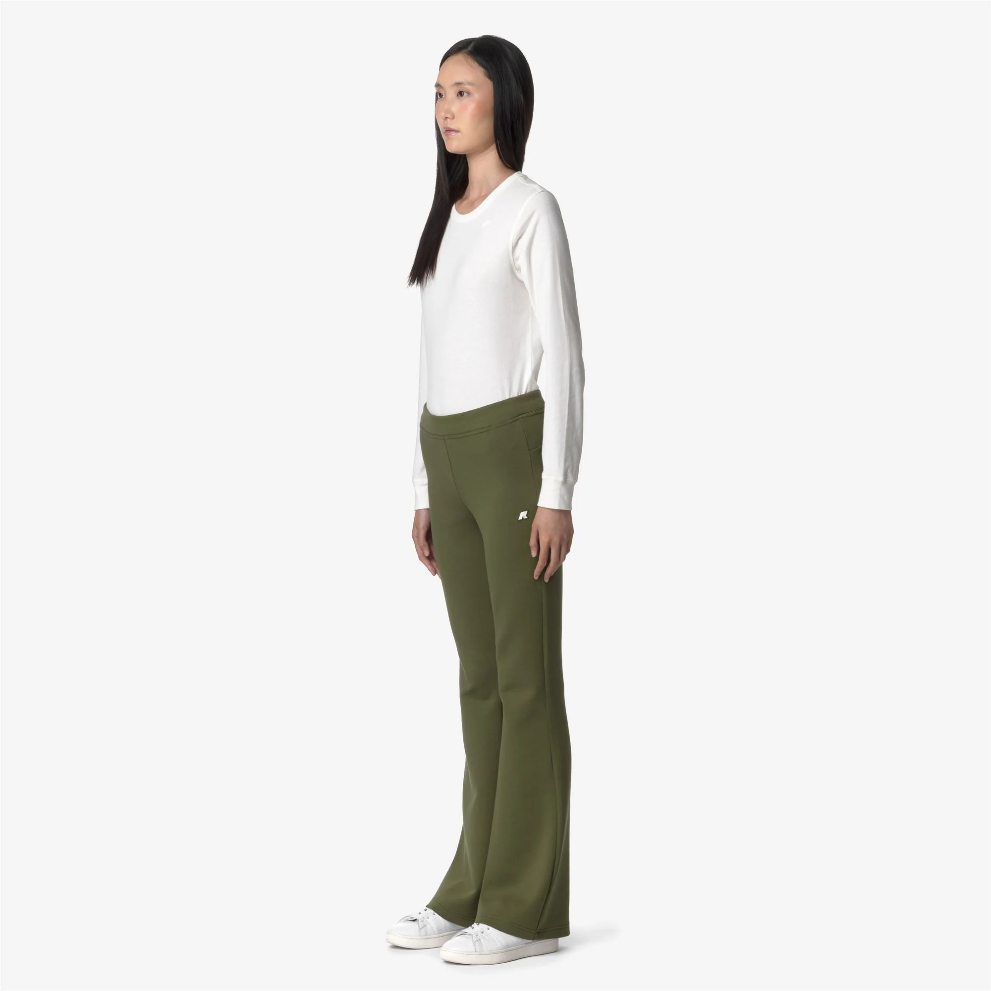 JENNY LIGHT SPACER - Pants - Sport Trousers - Woman - GREEN CYPRESS - Image 4