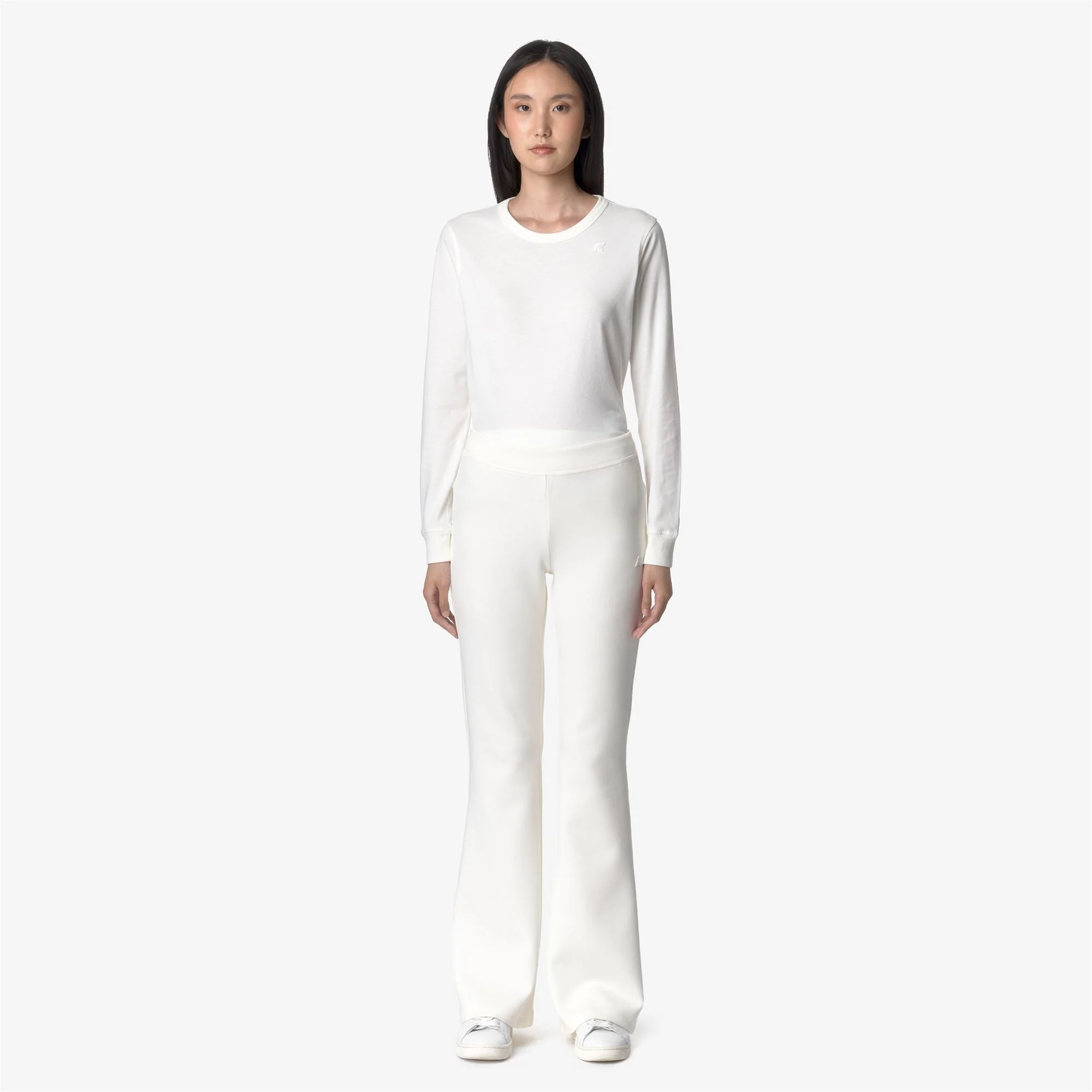 JENNY LIGHT SPACER - Pants - Sport Trousers - Woman - WHITE GARDENIA - Image 3