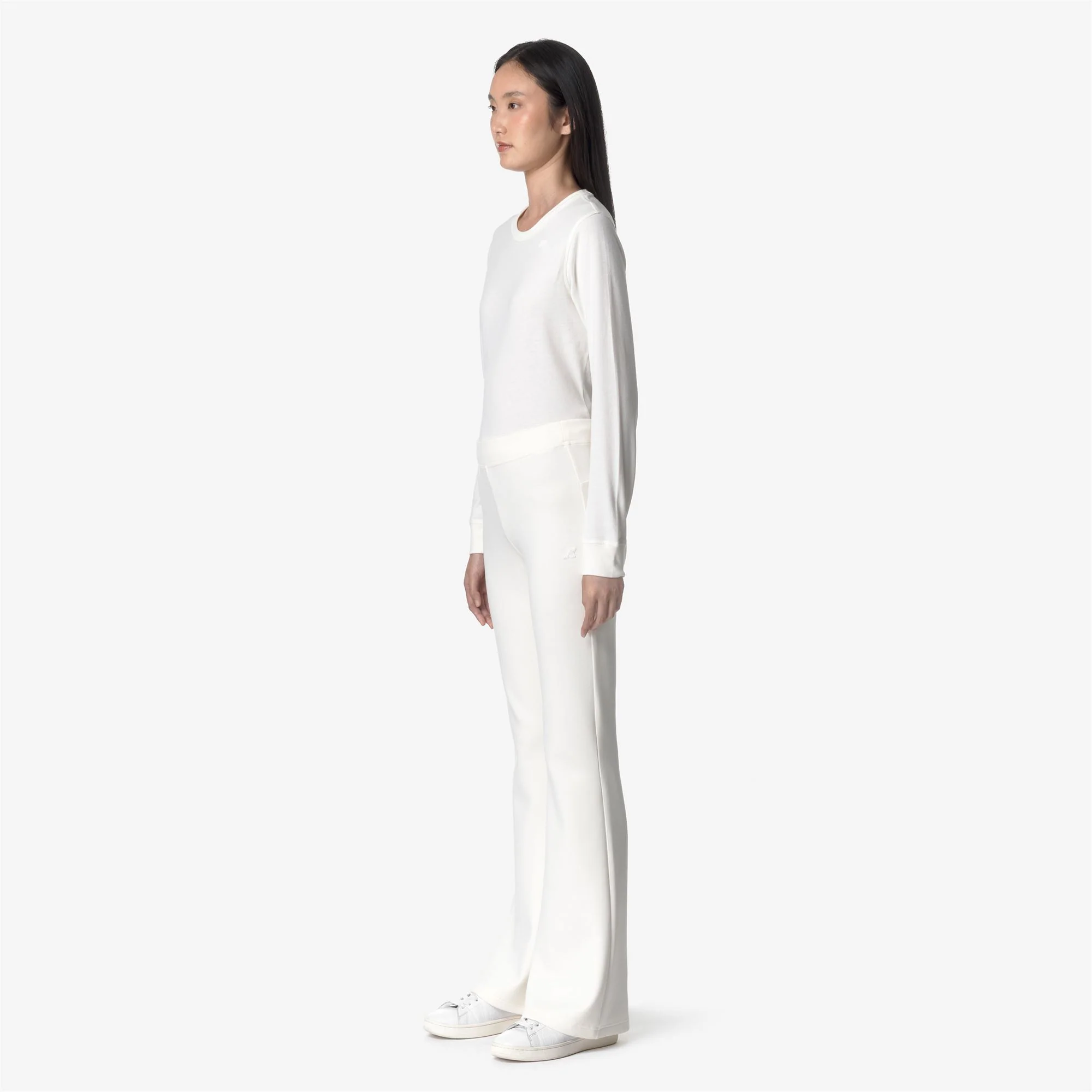 JENNY LIGHT SPACER - Pants - Sport Trousers - Woman - WHITE GARDENIA - Image 4