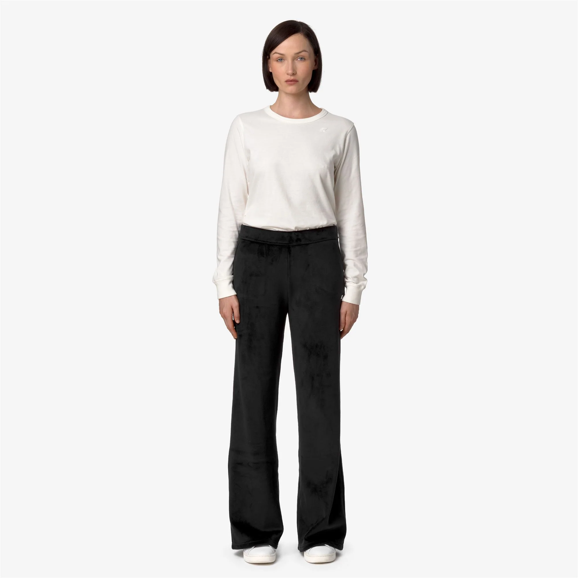 JENNY VELOUR POLAR - Pants - Sport Trousers - Woman - BLACK P-BLACK P - Image 3