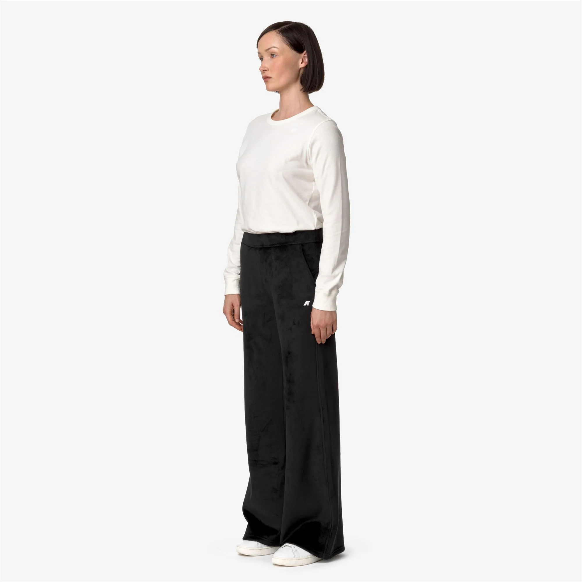 JENNY VELOUR POLAR - Pants - Sport Trousers - Woman - BLACK P-BLACK P - Image 4
