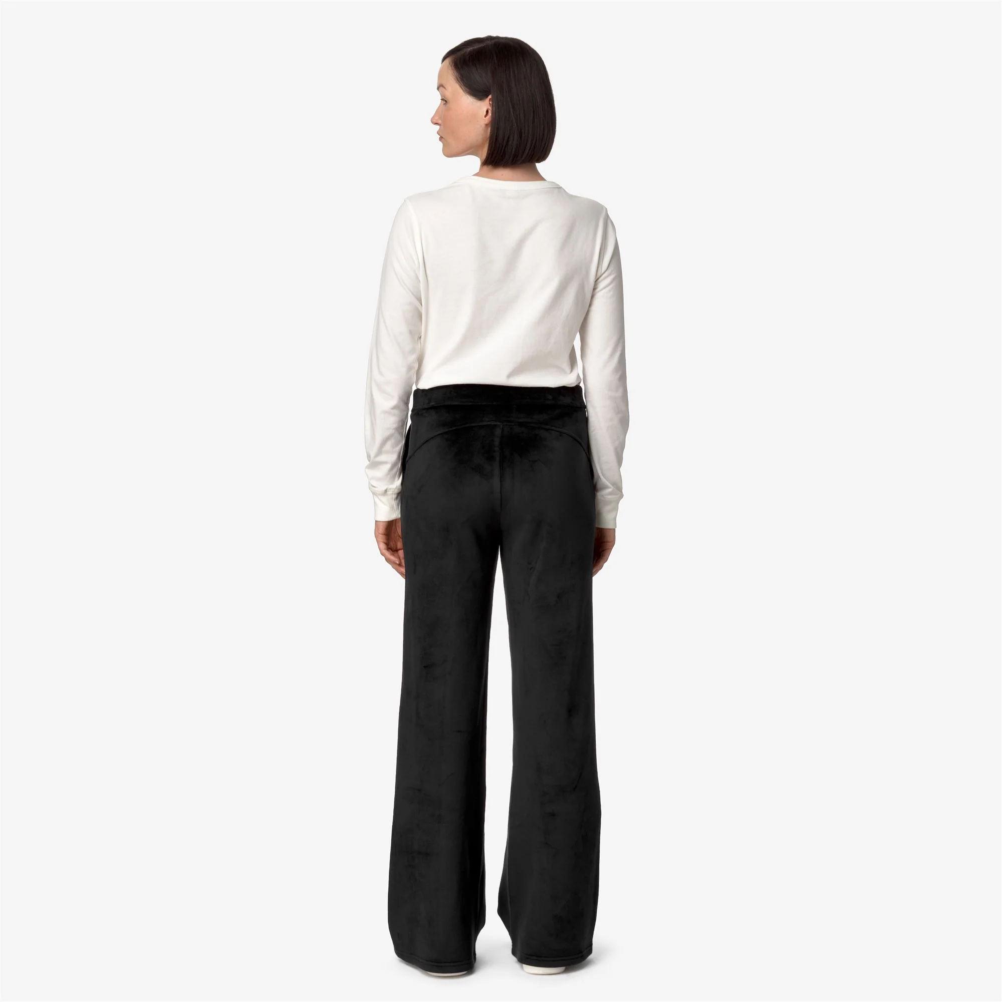 JENNY VELOUR POLAR - Pants - Sport Trousers - Woman - BLACK P-BLACK P - Image 5