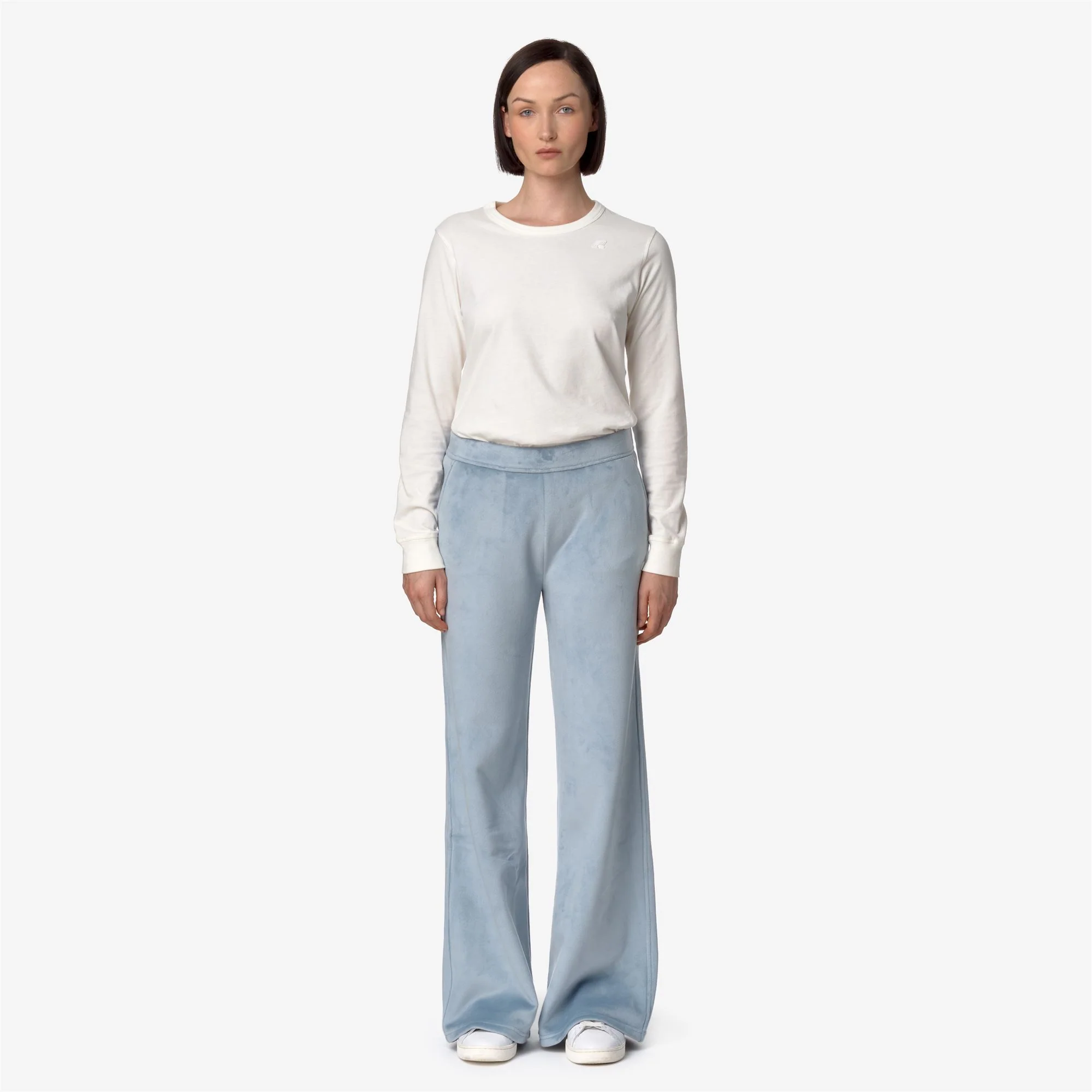 JENNY VELOUR POLAR - Pants - Sport Trousers - Woman - BLUE A-BLUE A - Image 3