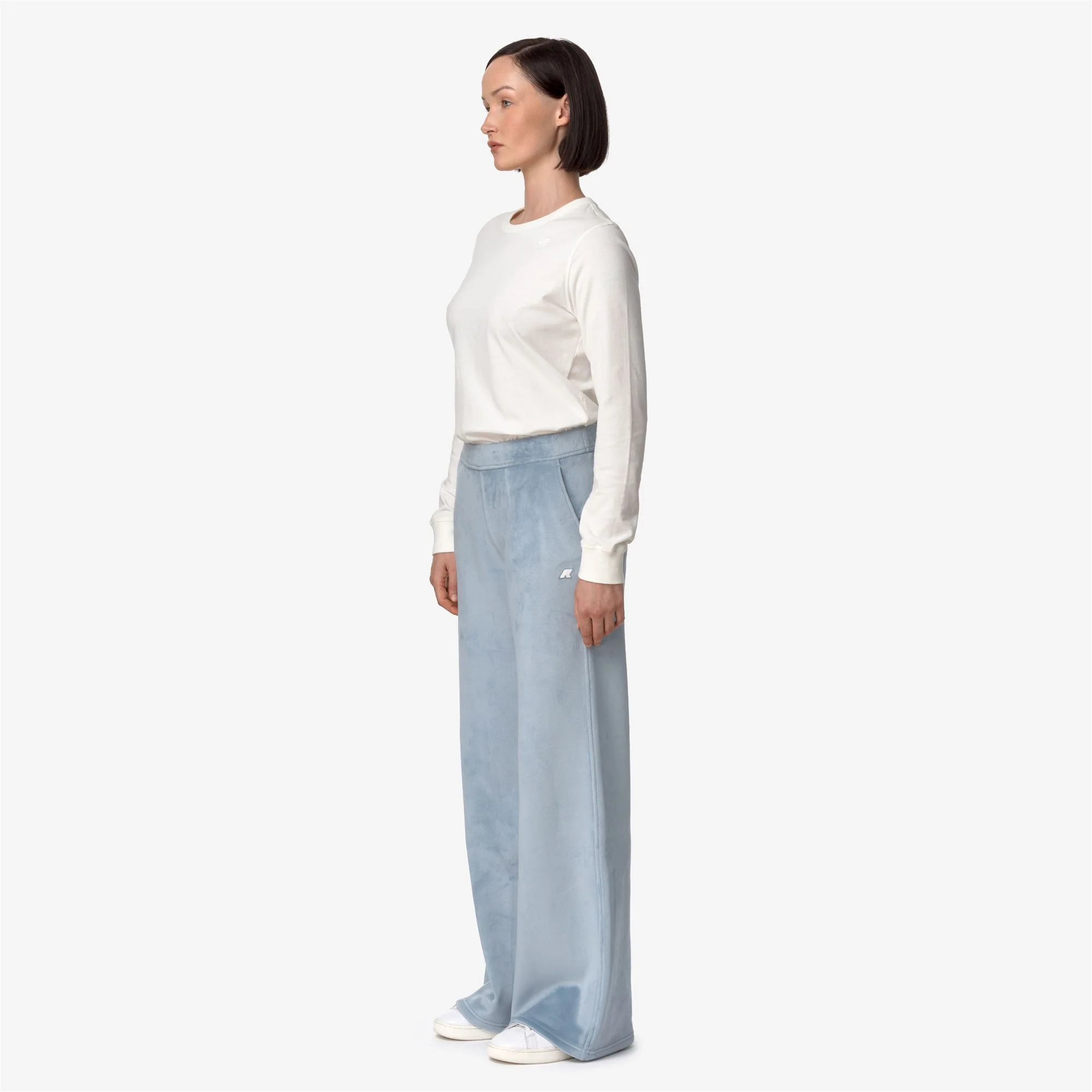 JENNY VELOUR POLAR - Pants - Sport Trousers - Woman - BLUE A-BLUE A - Image 4