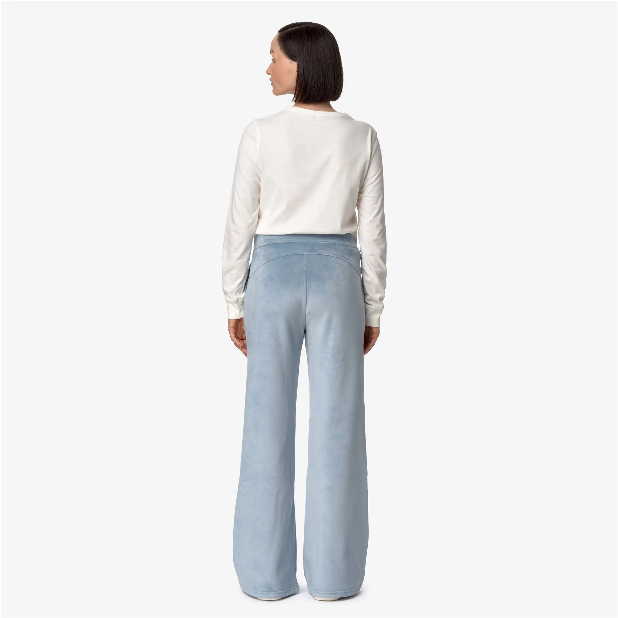 JENNY VELOUR POLAR - Pants - Sport Trousers - Woman - BLUE A-BLUE A - Image 5