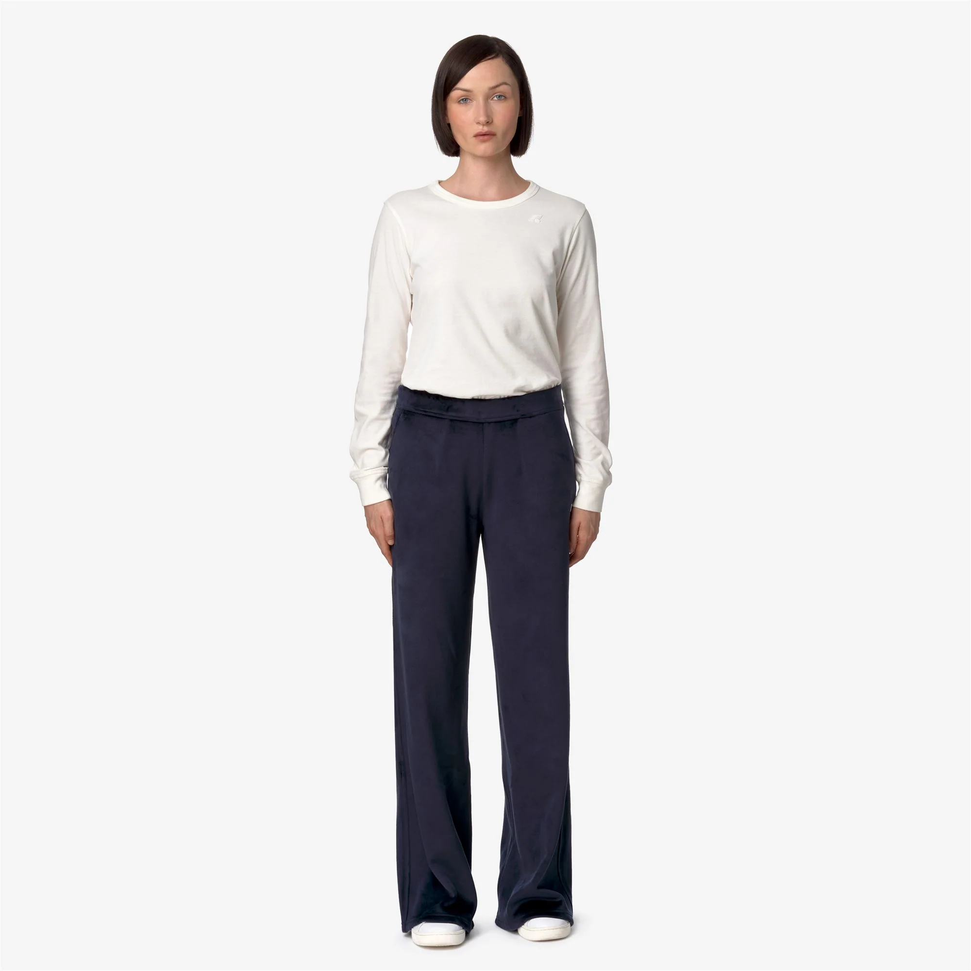 JENNY VELOUR POLAR - Pants - Sport Trousers - Woman - BLUE DEPTH-BLUE DEPTH - Image 3