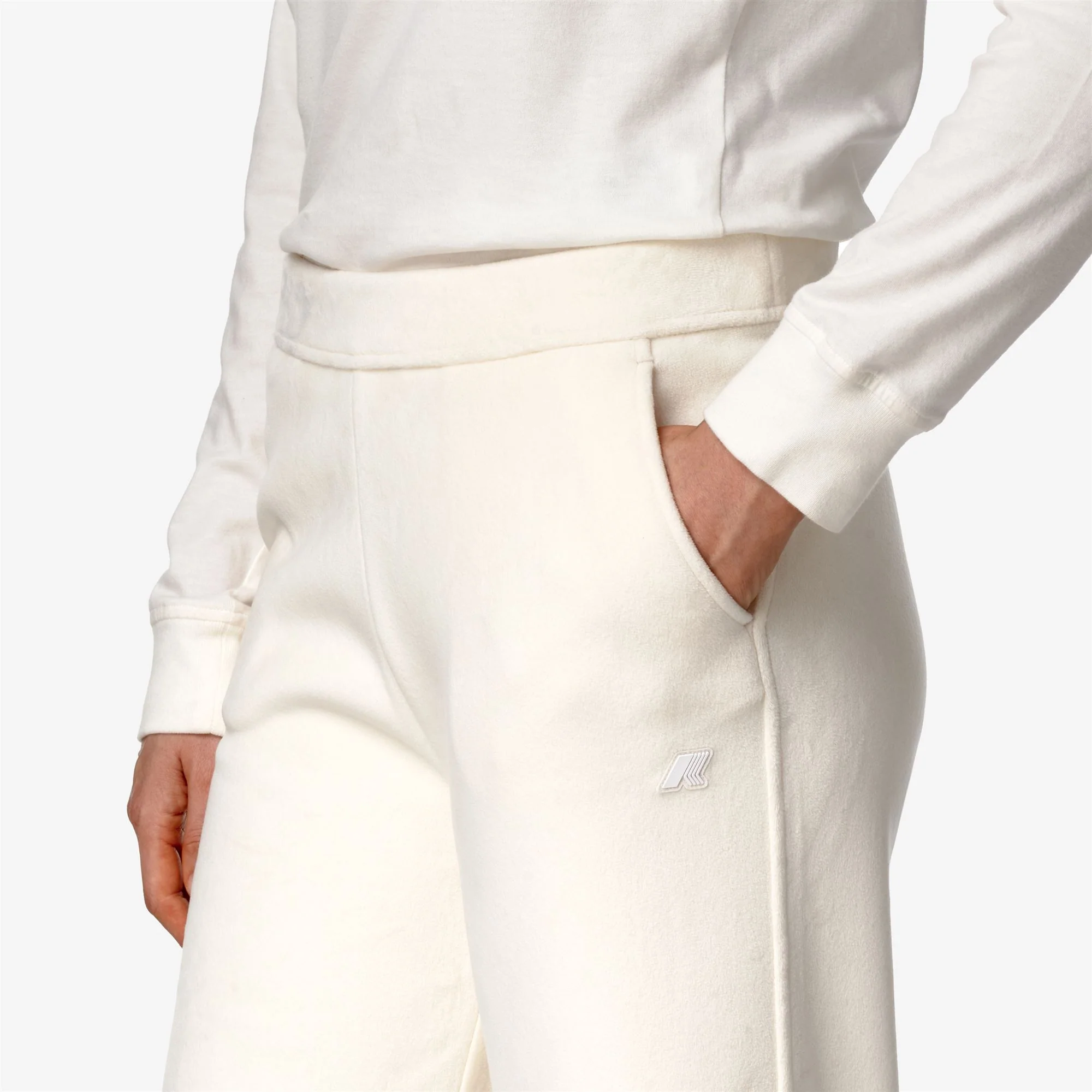 JENNY VELOUR POLAR - Pants - Sport Trousers - Woman - WHITE G-WHITE G - Image 2