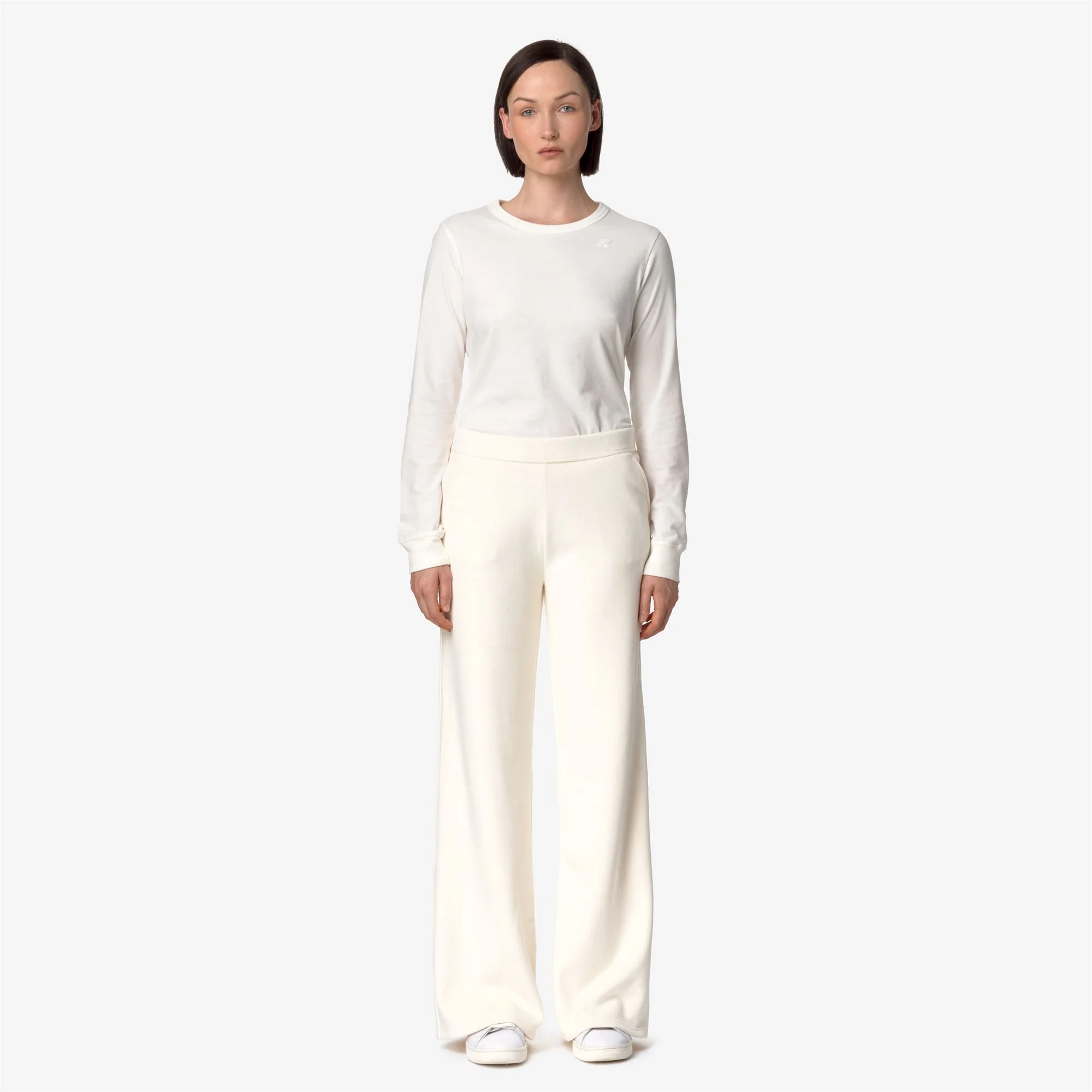 JENNY VELOUR POLAR - Pants - Sport Trousers - Woman - WHITE G-WHITE G - Image 3