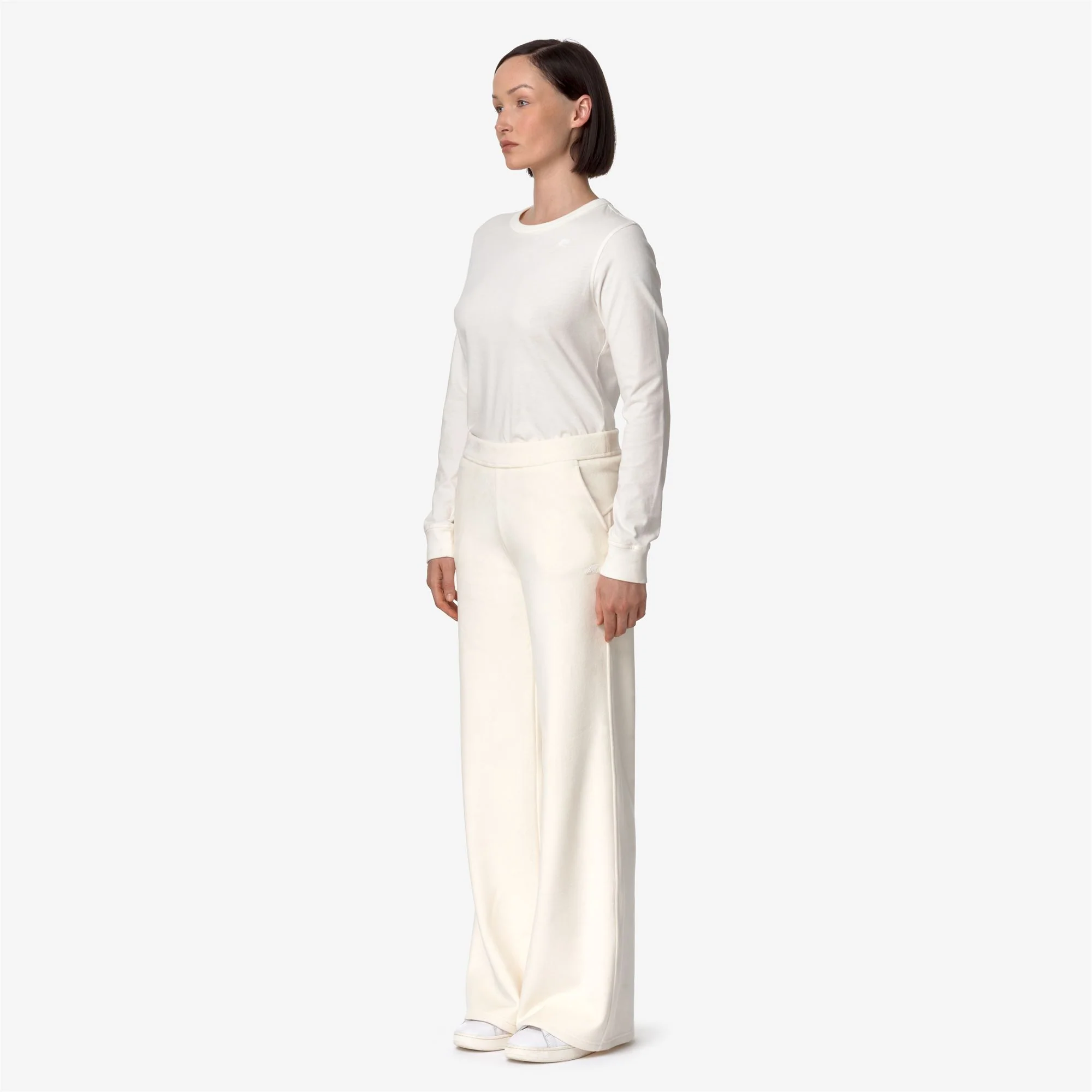JENNY VELOUR POLAR - Pants - Sport Trousers - Woman - WHITE G-WHITE G - Image 4