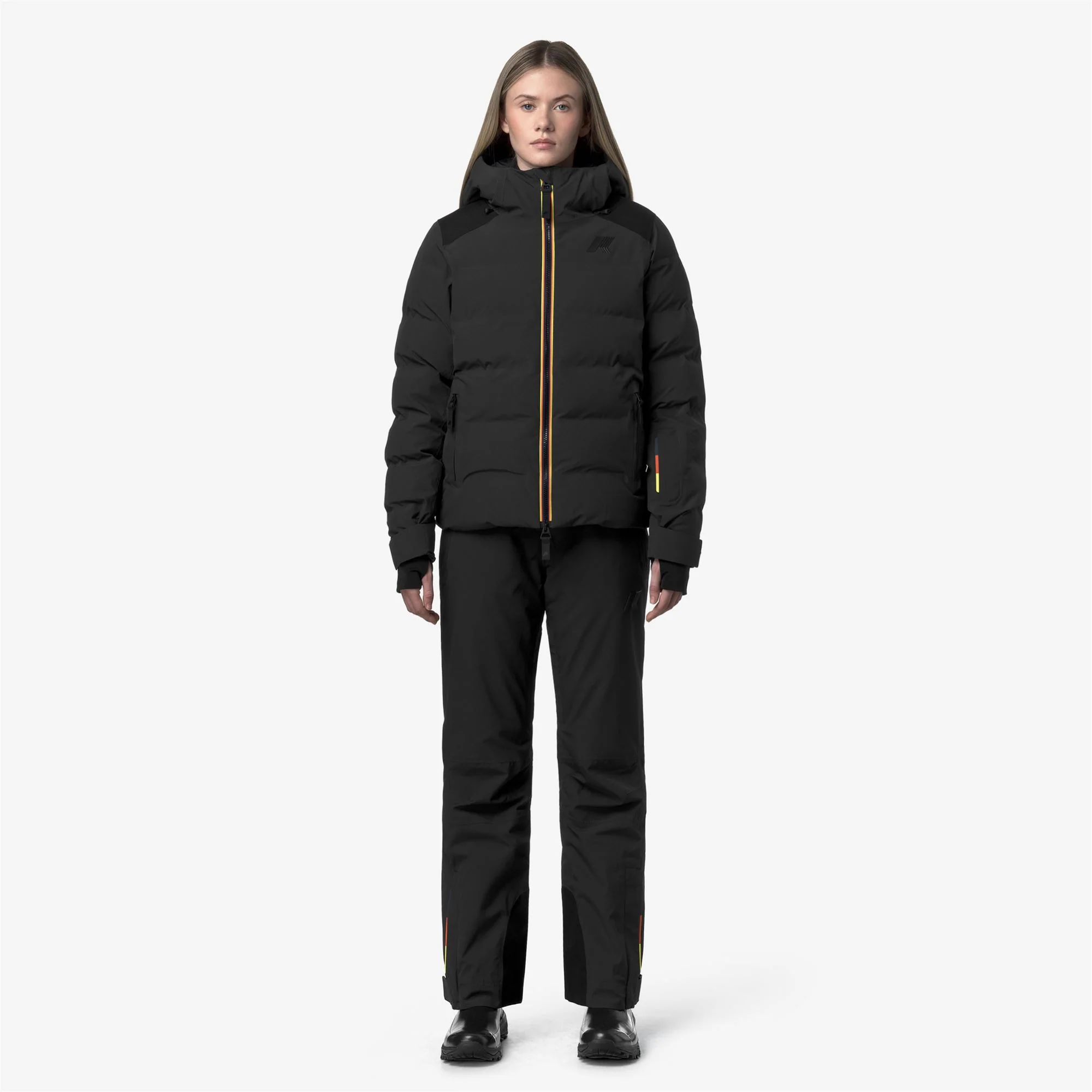 LEROS 2L FANCY - Pants - Sport Trousers - Woman - BLACK PURE - Image 3