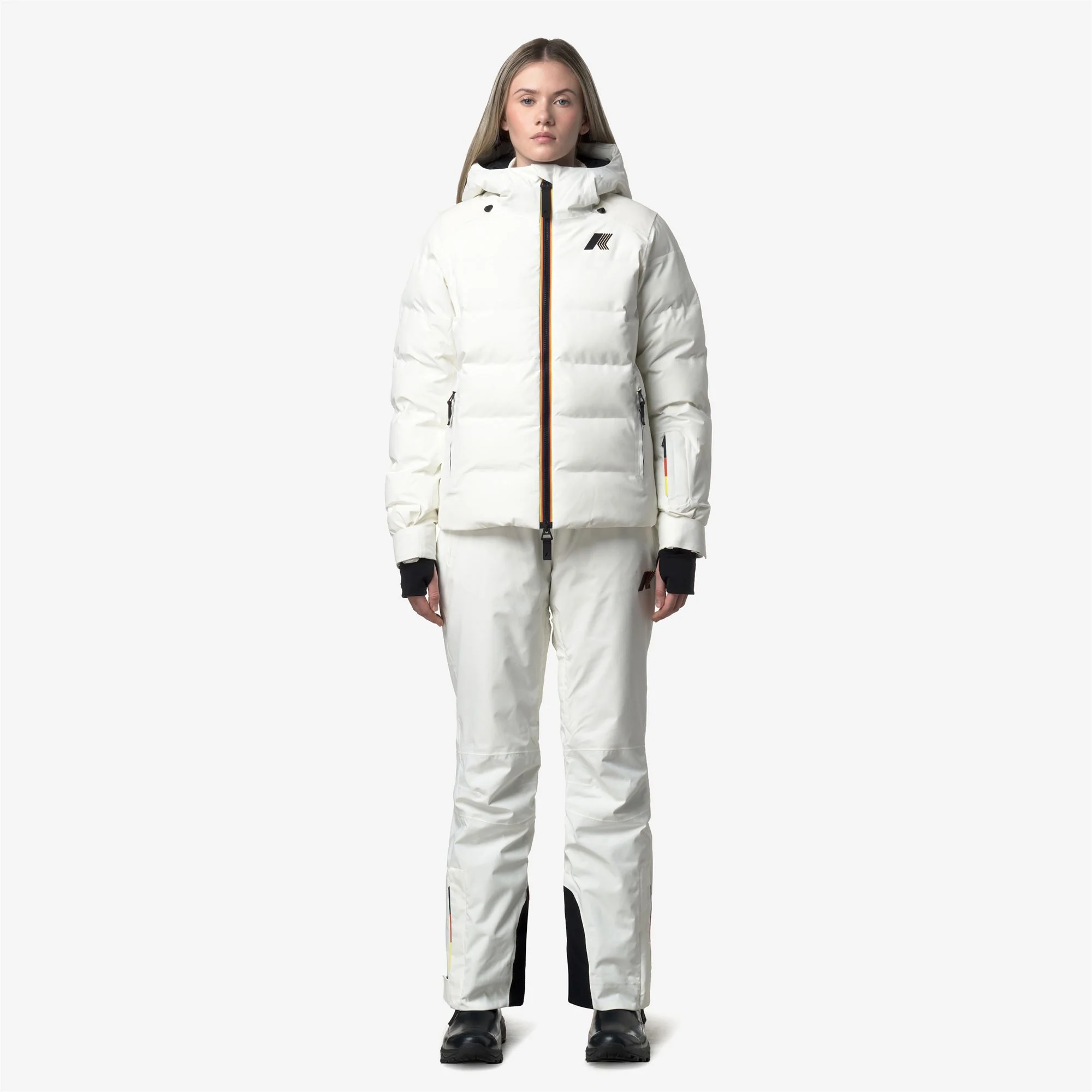 LEROS 2L FANCY - Pants - Sport Trousers - Woman - WHITE GARDENIA - Image 3