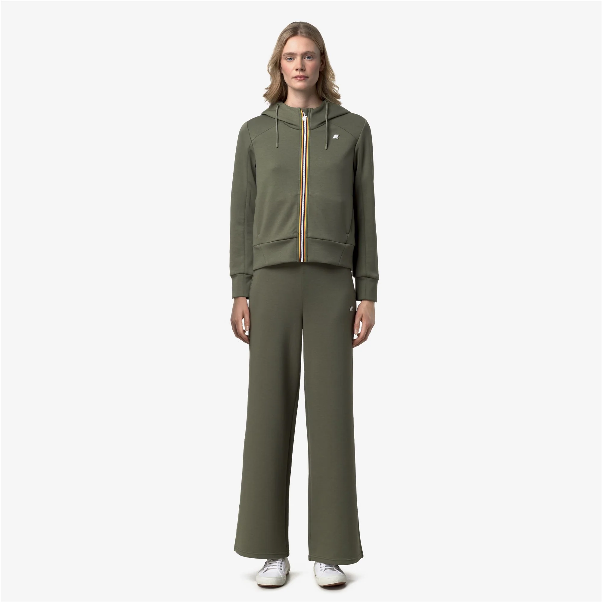 LOIRE LIGHT SPACER - Pants - Sport Trousers - Woman - GREEN LICHEN - Image 3