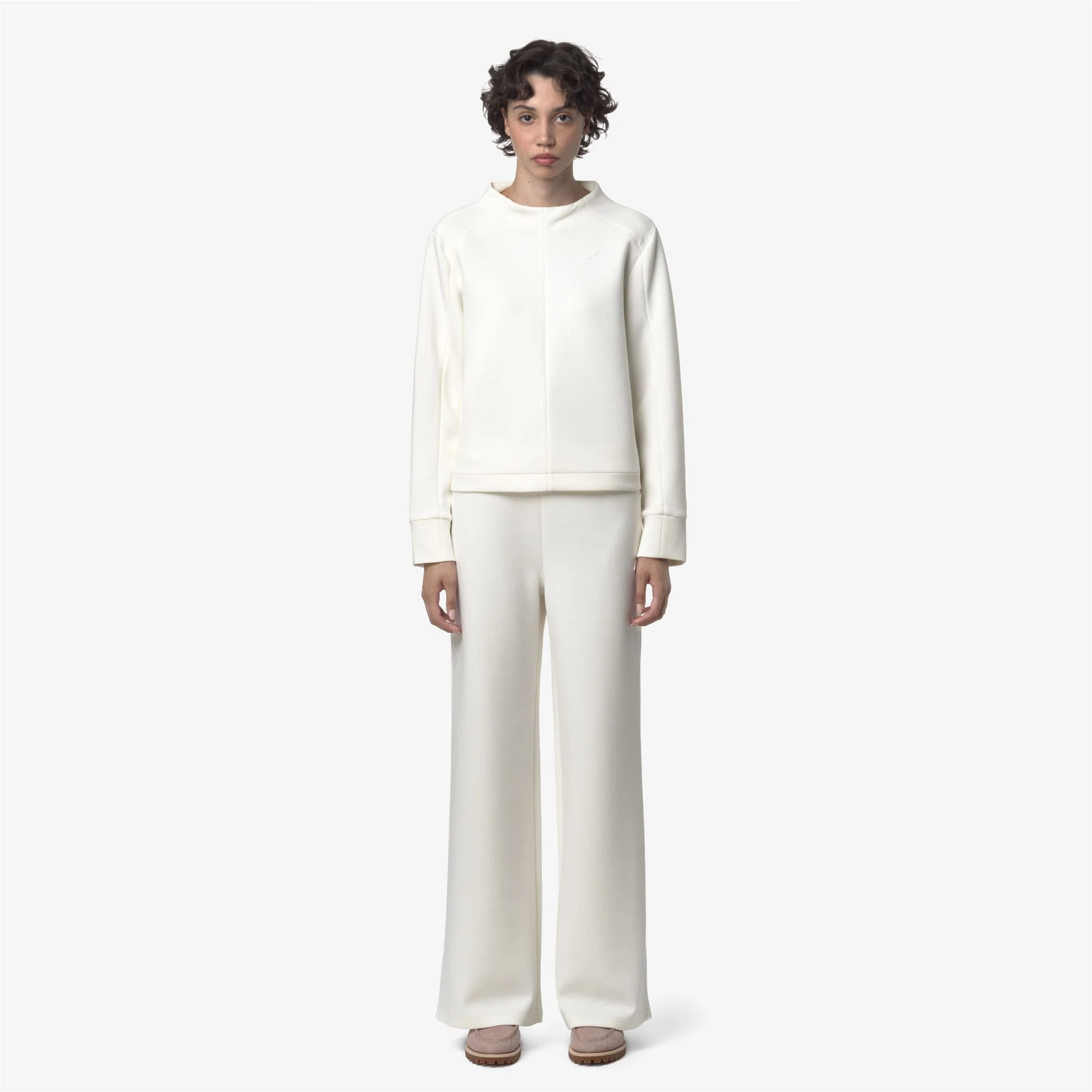 LOIRE LIGHT SPACER - Pants - Sport Trousers - Woman - WHITE GARDENIA - Image 3
