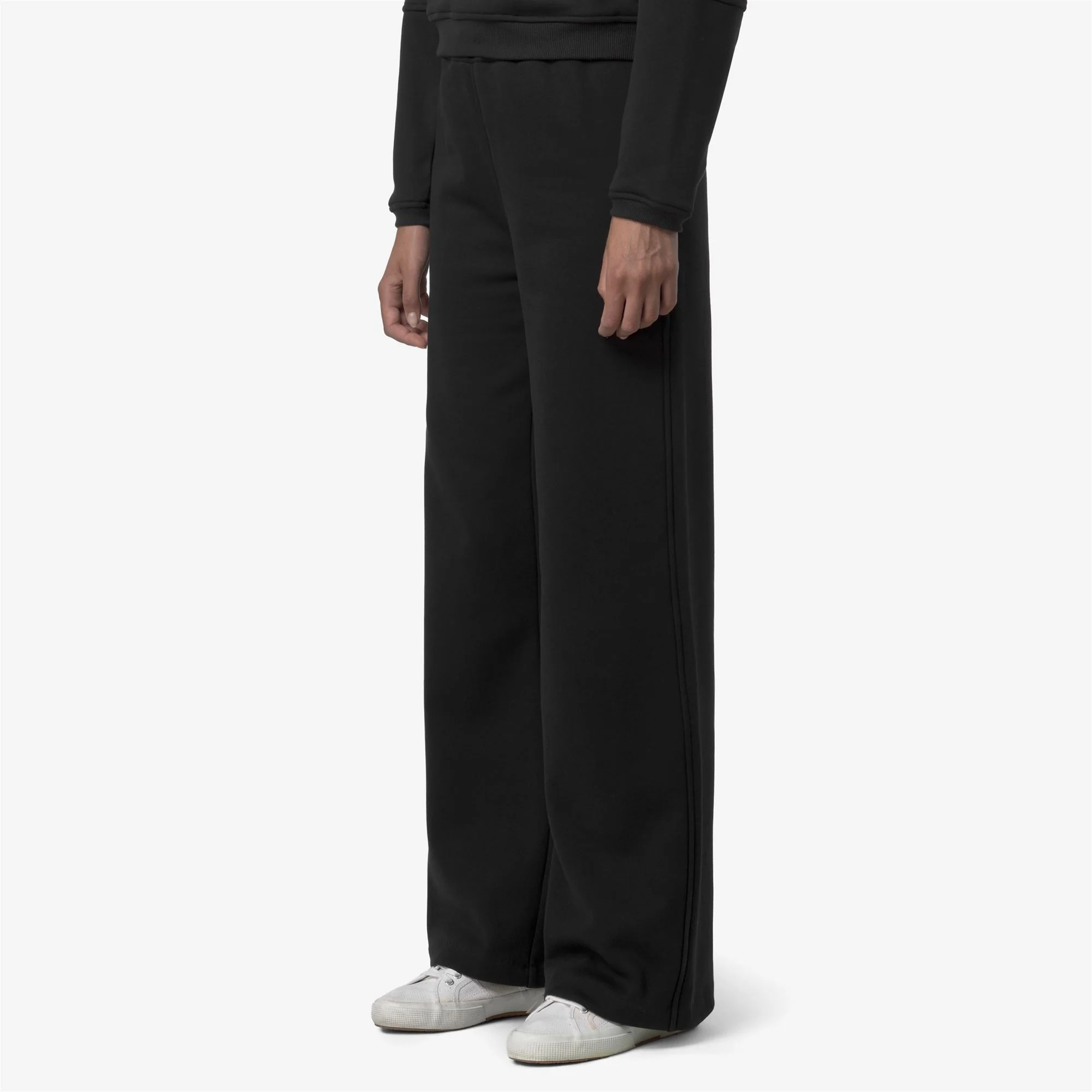 LOYRE BRUSHED PC - Pants - Sport Trousers - Woman - BLACK PURE - Image 4