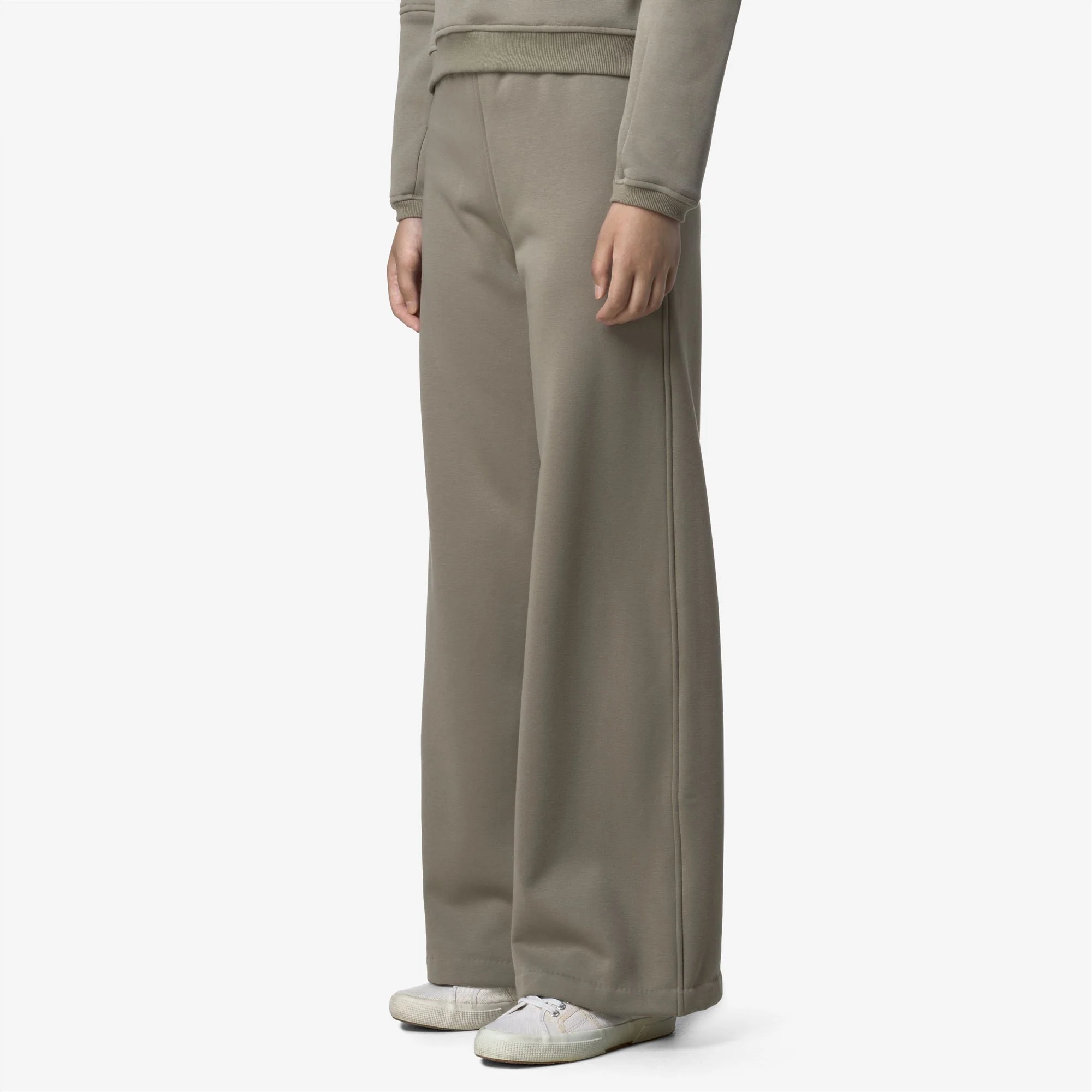 LOYRE BRUSHED PC - Pants - Sport Trousers - Woman - GREEN OAK - Image 4