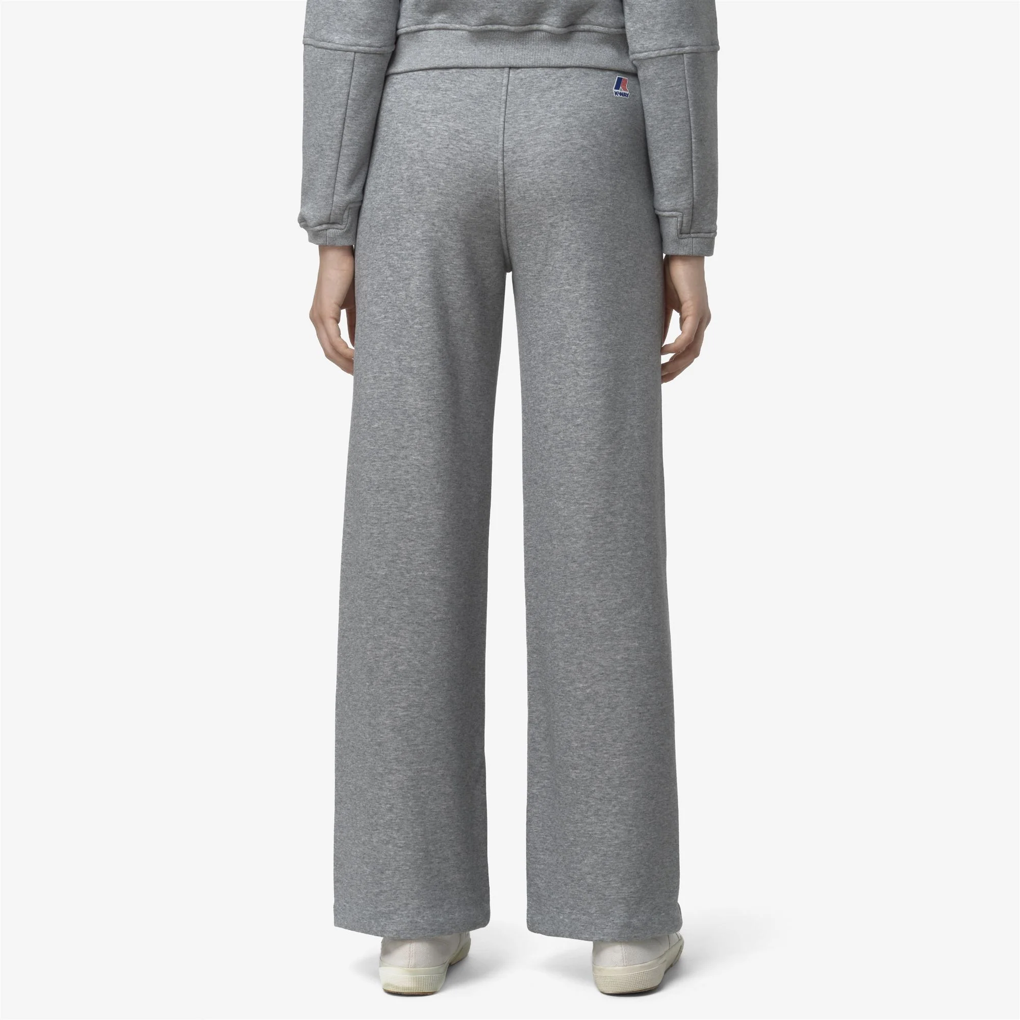 LOYRE BRUSHED PC - Pants - Sport Trousers - Woman - GREY MELANGE MID - Image 5