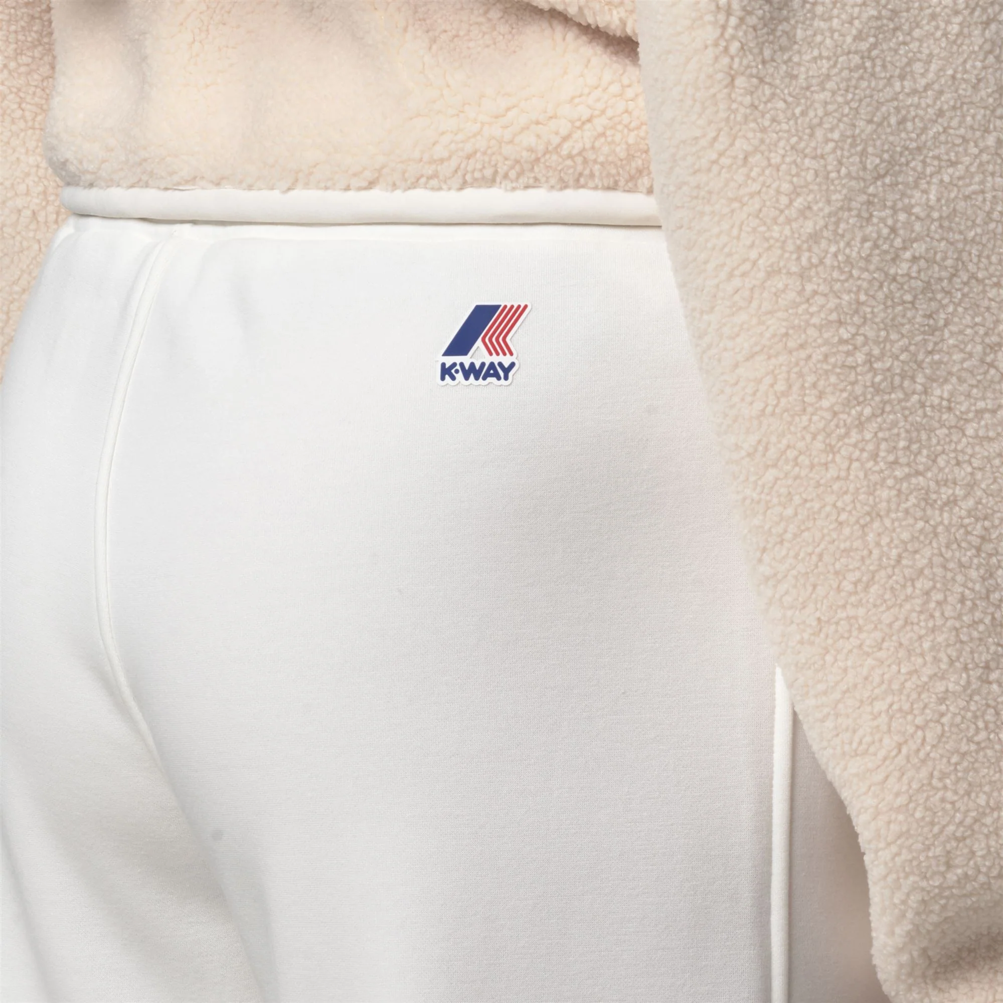 LOYRE BRUSHED PC - Pants - Sport Trousers - Woman - WHITE GARDENIA - Image 2